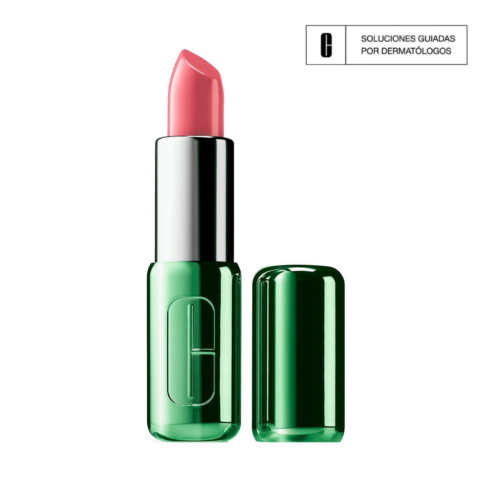 Clinique Pop Longwear Lipstick Labial Tono Blush Pop 3.5g