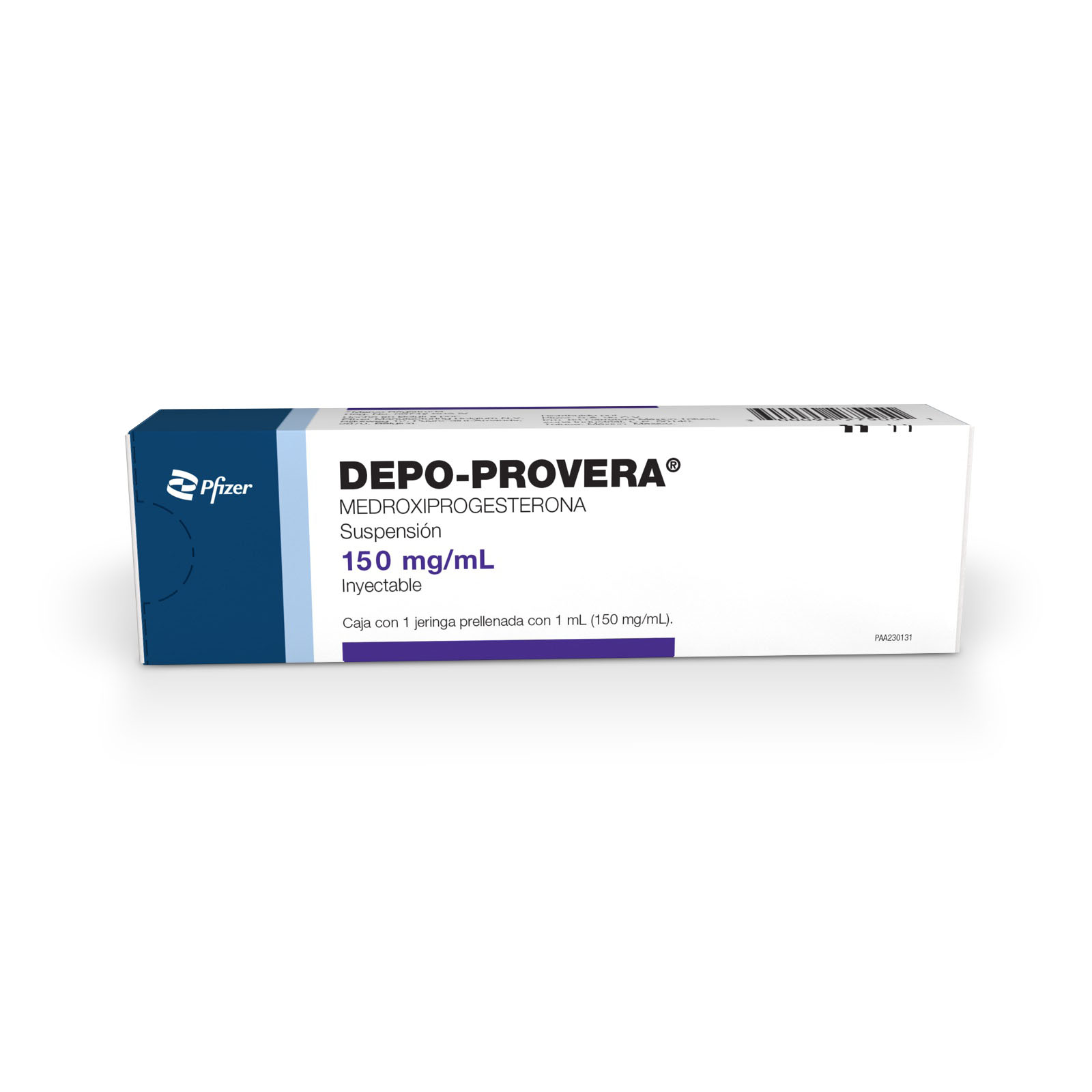 Depo Provera 150 mg/ml Suspensión Jeringa con 1 ml