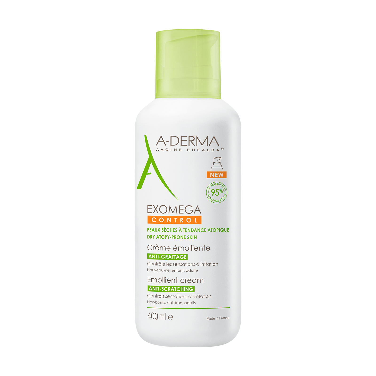 A-Derma Exomega Control Crema Emoliente 400 ml