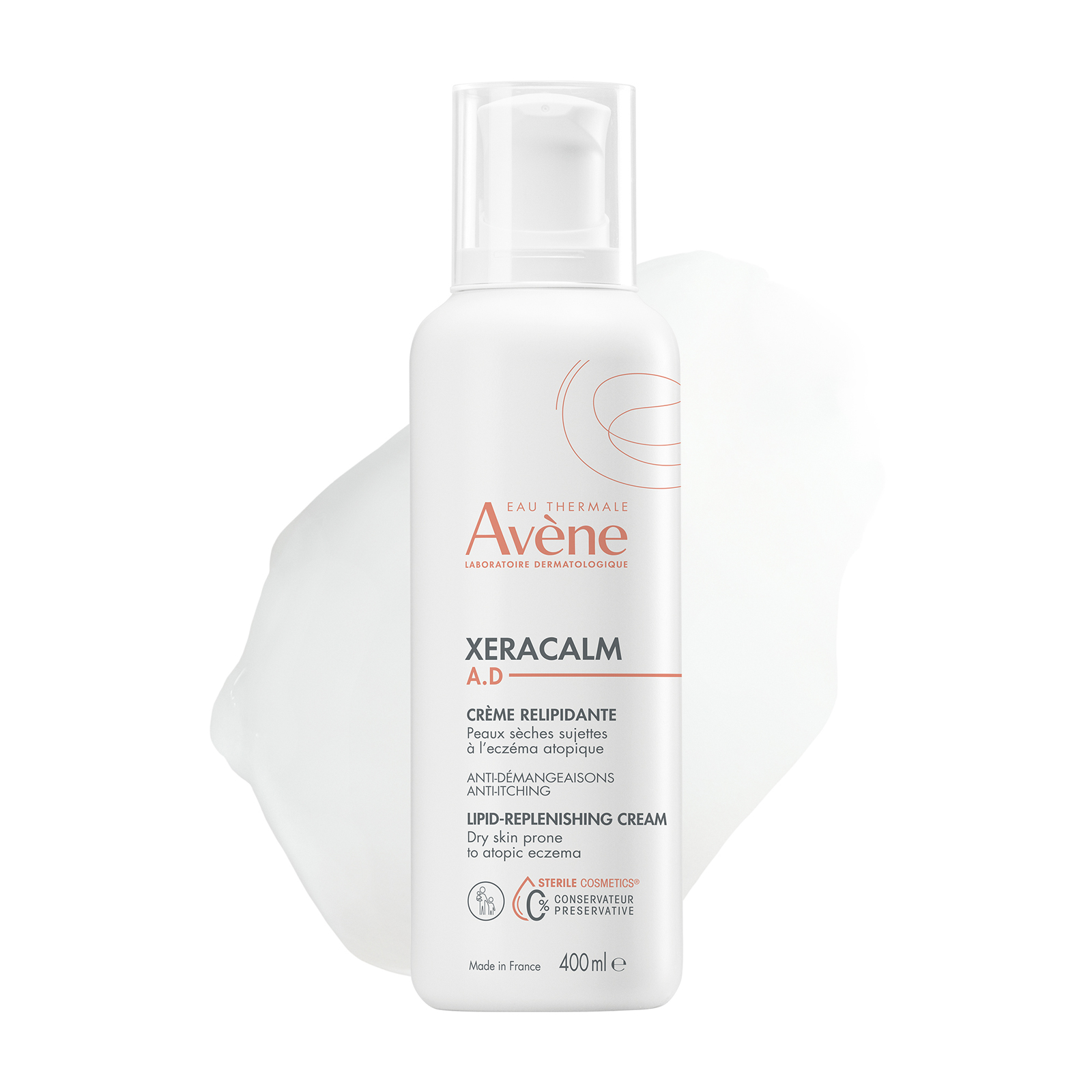 Avène Xeracalm A.D Crema Facial y Corporal para Piel Atópica 400 ml