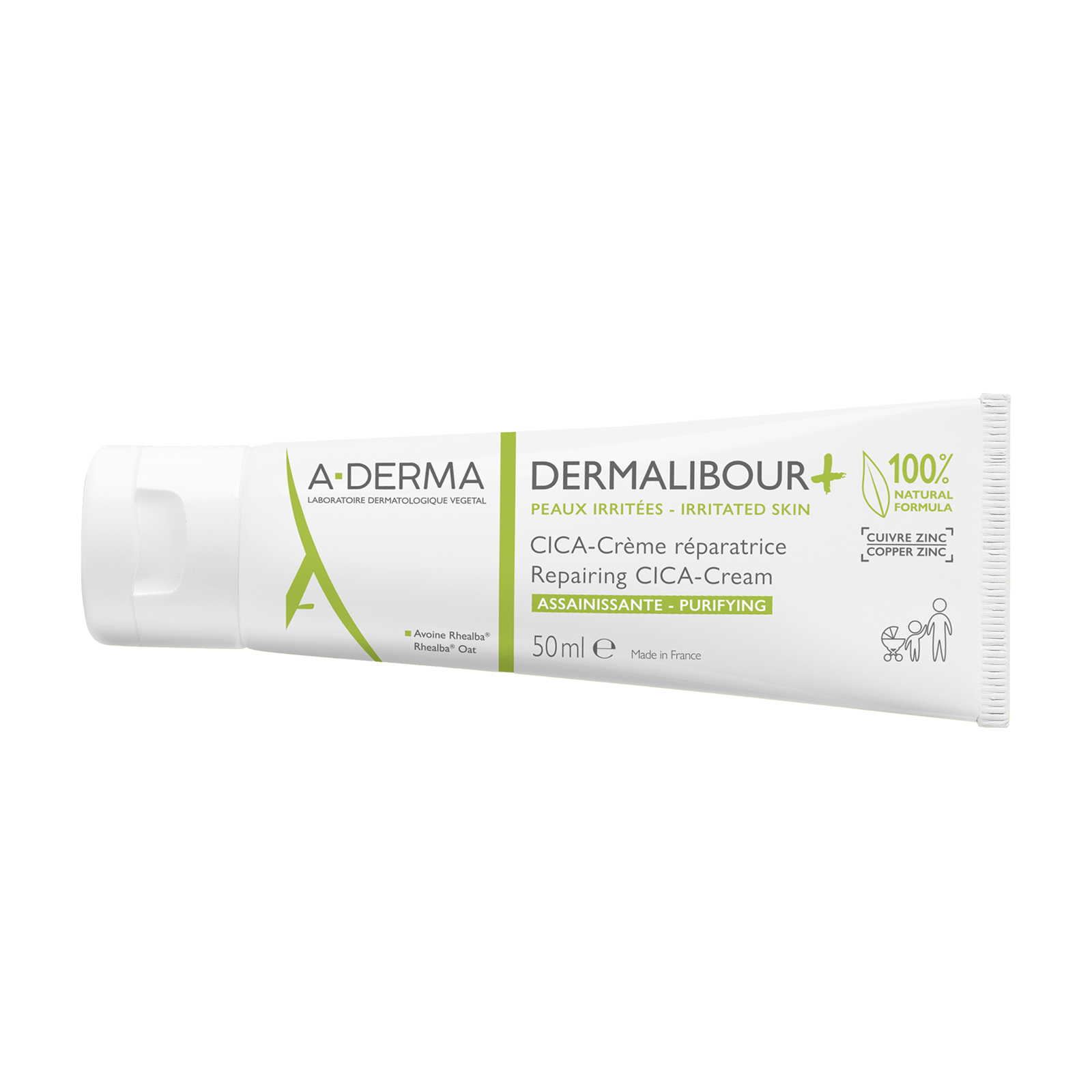 A-derma dermalibour crema reparadora para piel irritada