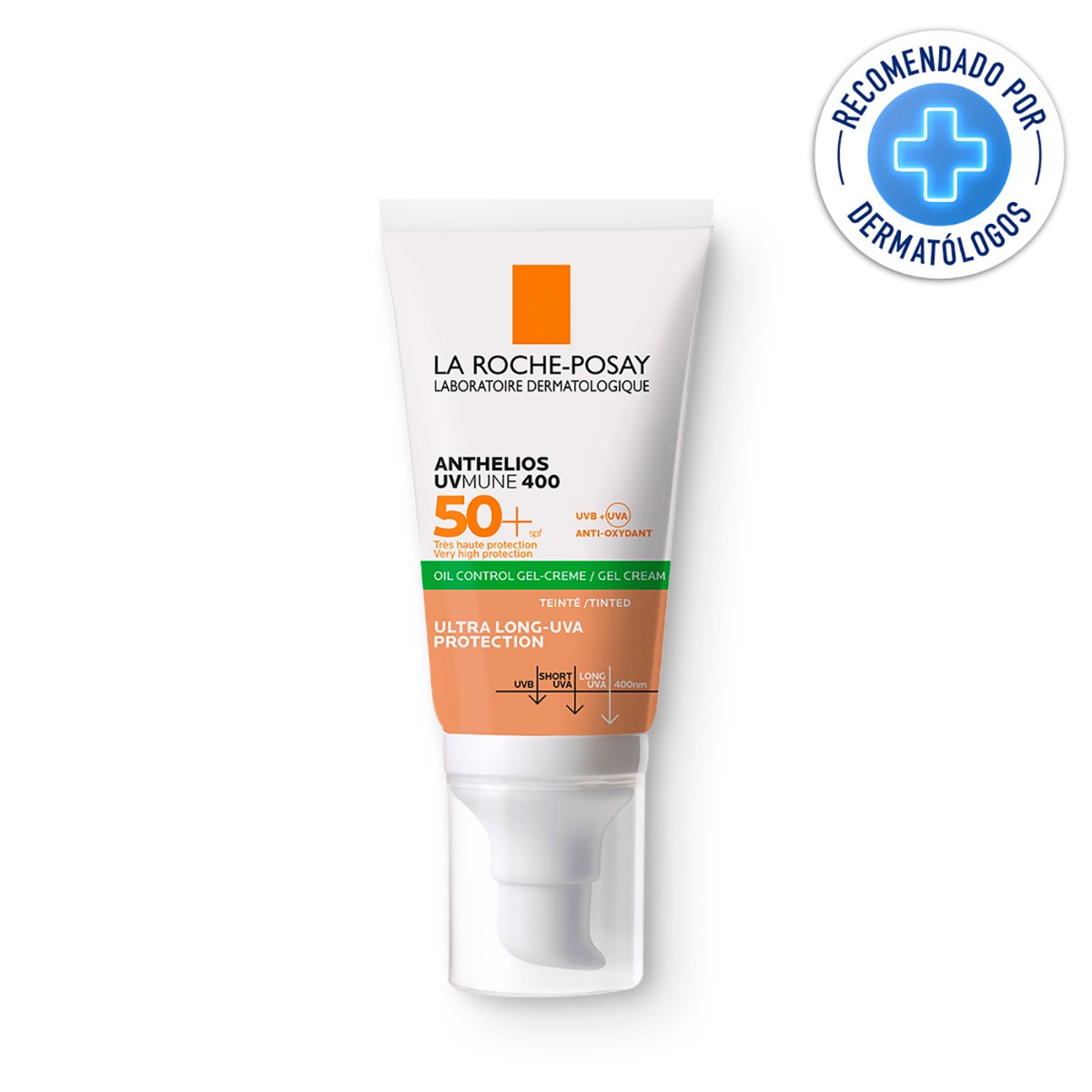 Lrp anthelios toque seco 50+ color 50ml