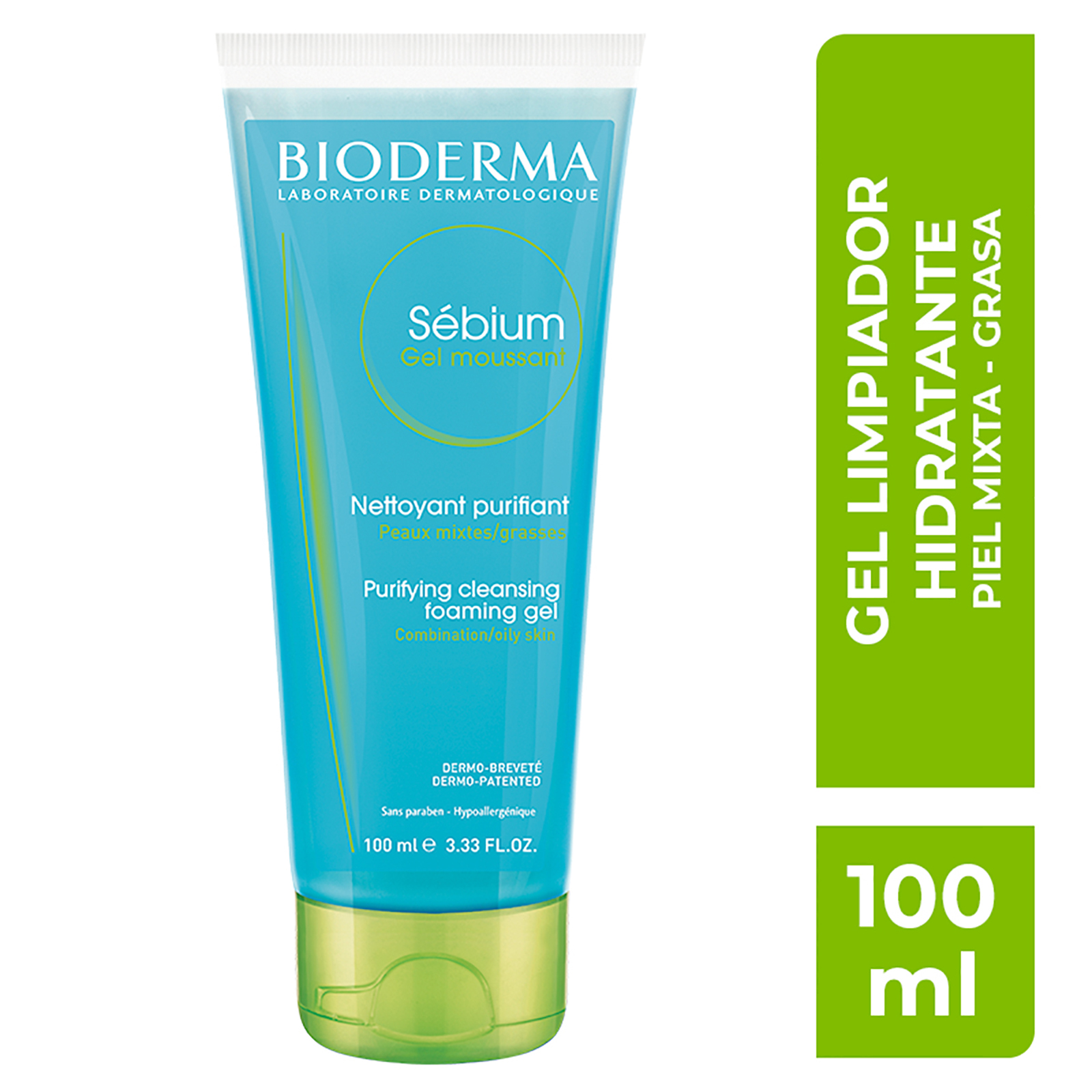 Bioderma Sébium Gel Moussant Dermolimpiador Anti imperfecciones 100 ml