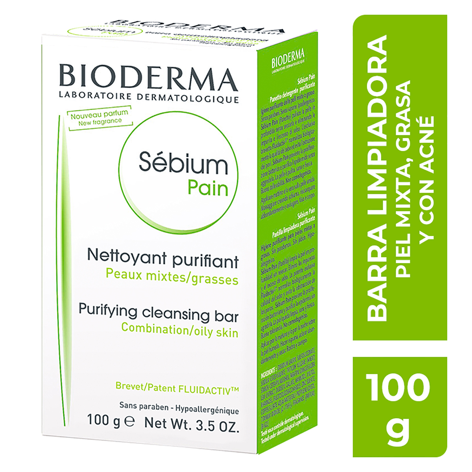 Bioderma Sébium Pain 100 gr