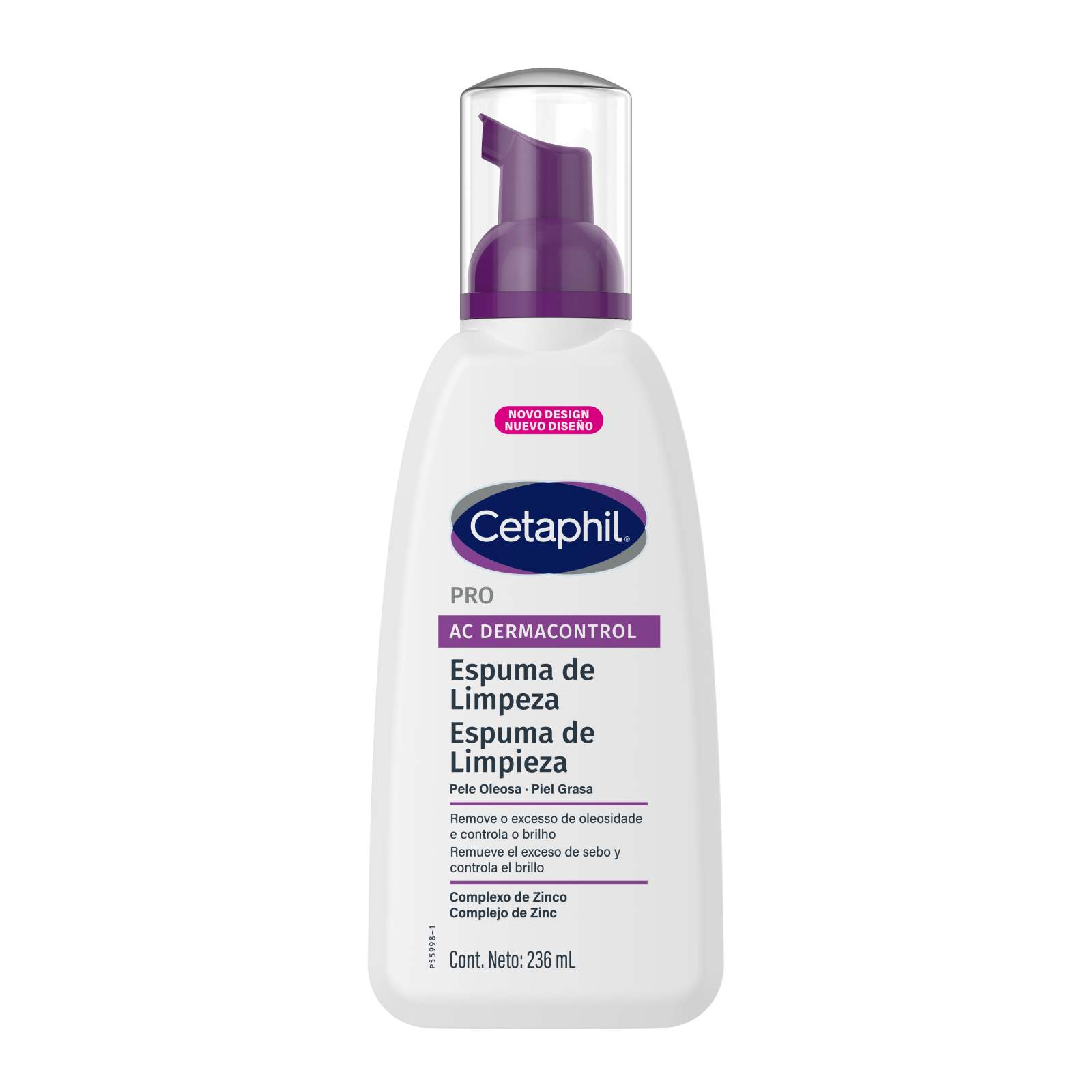 Dermacontrol Step 4 Farmacias del Ahorro | CETAPHIL PRO AC Dermacontrol Espuma de Limpieza ...