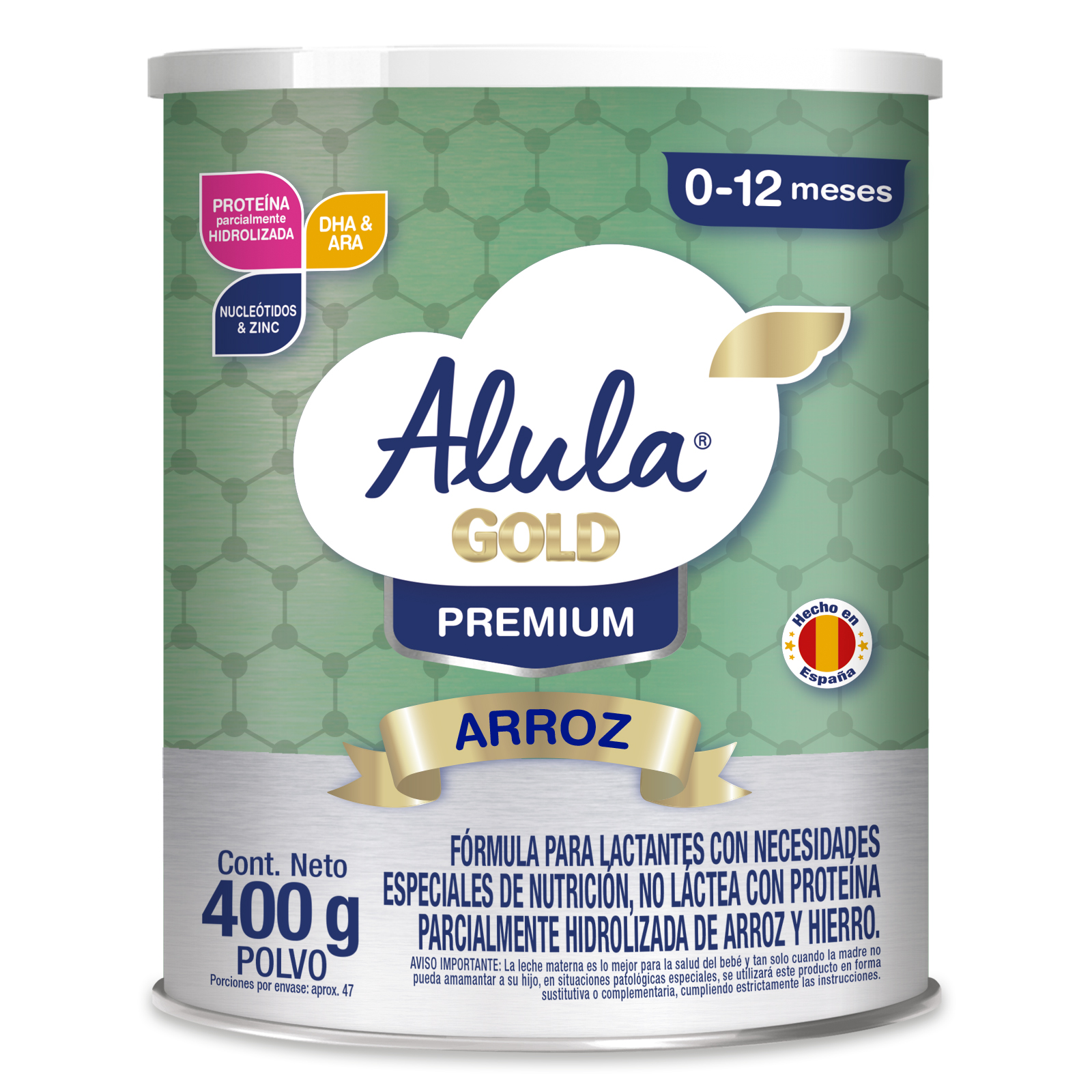 Farmacias del Ahorro | Alula Gold Arroz Premium Fórmula 400G | Tienda ...
