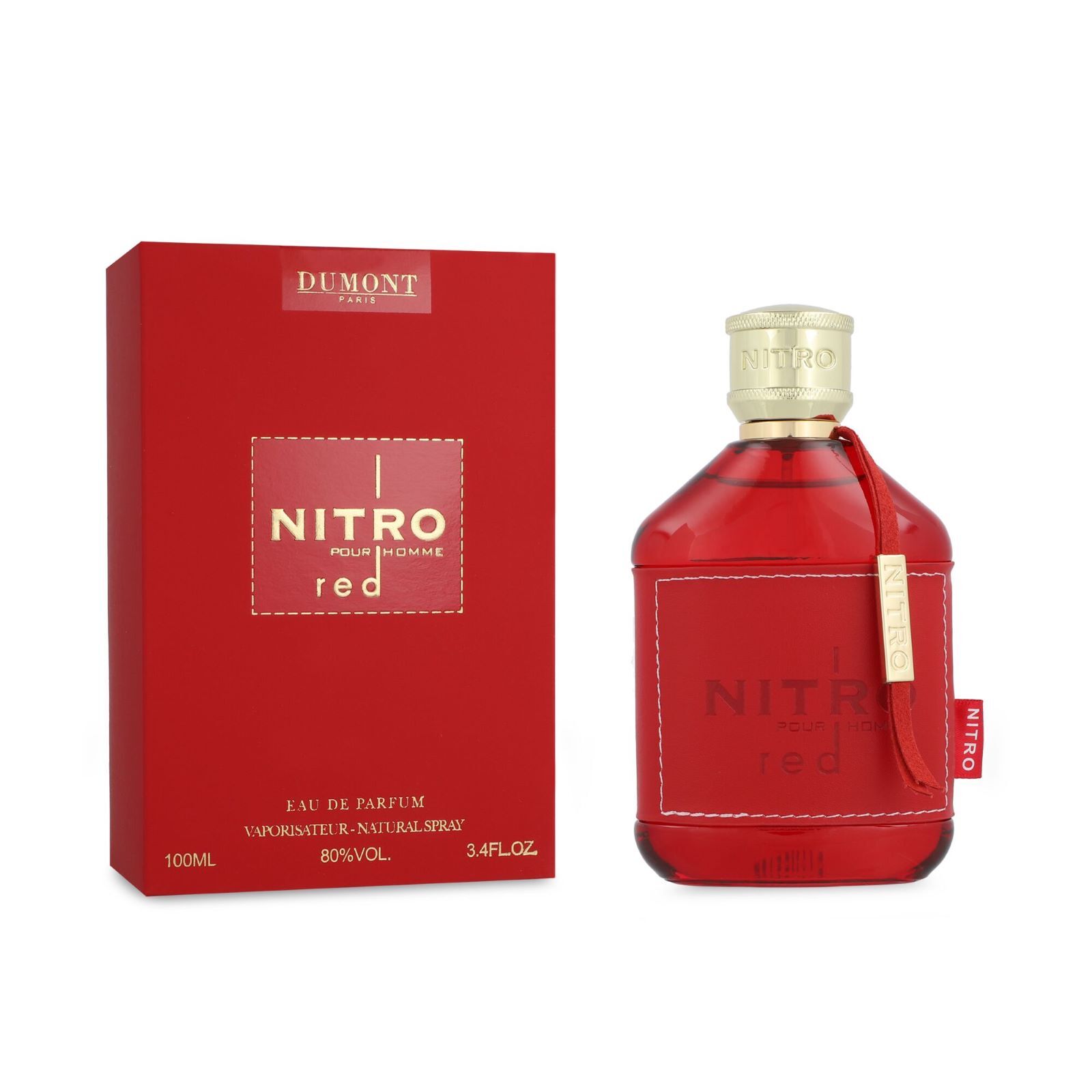 Perfume Dumont Nitro Red Pour Homme Eau de Parfum Hombre 100 ml