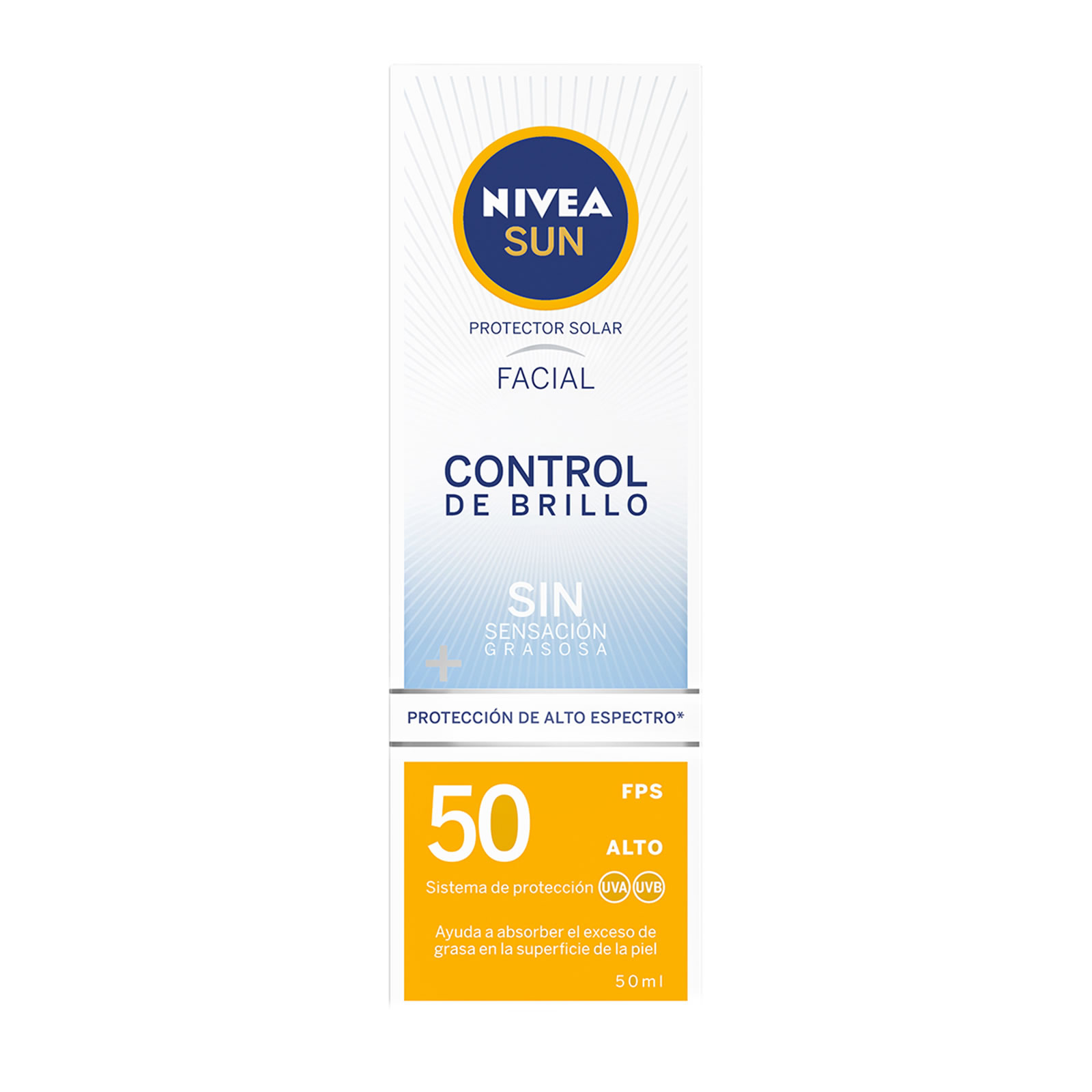 Nivea Sun Control de Brillo SPF 50 50 ml