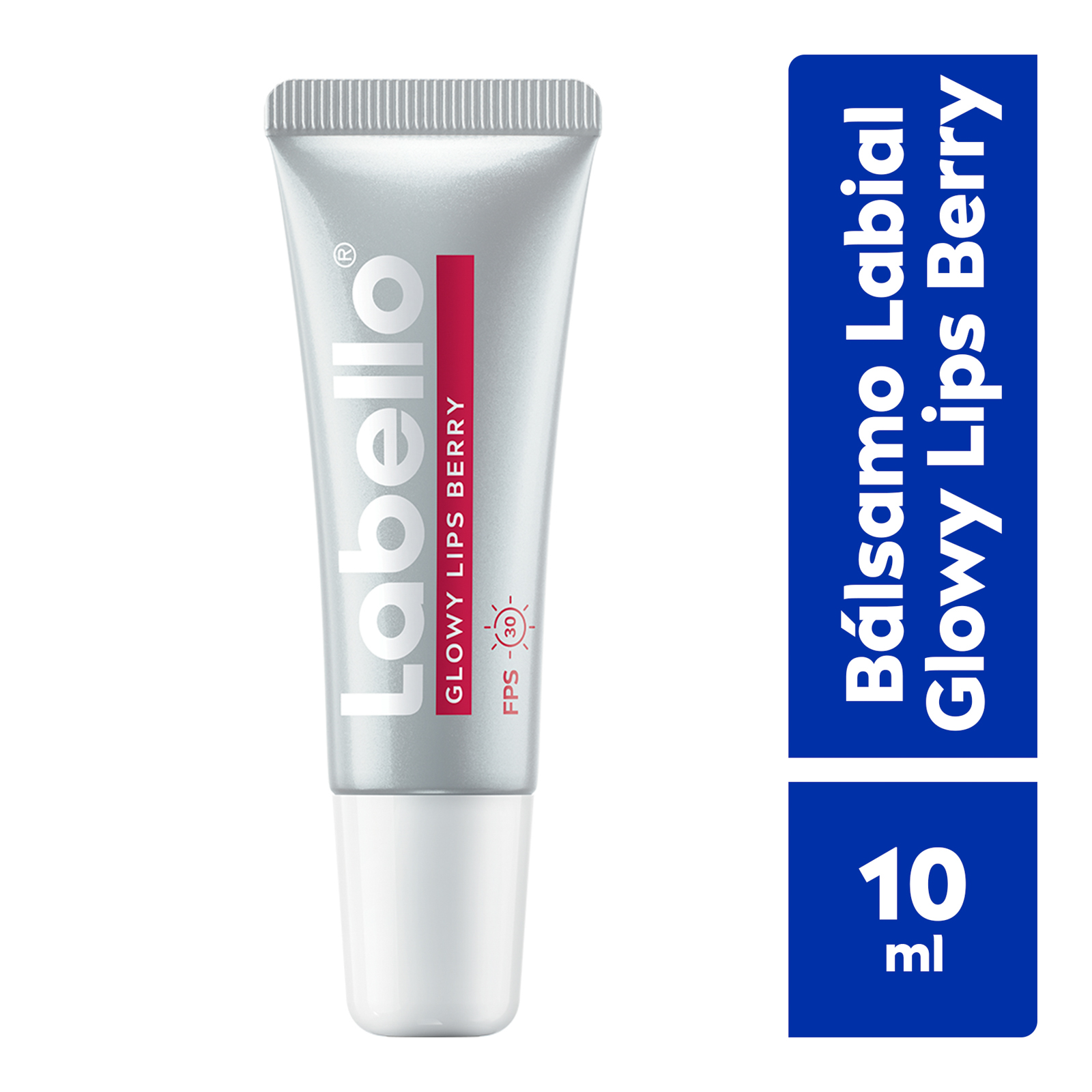 Farmacias del Ahorro | Labello Bálsamo Glowy Lips Berry + FPS 30 10 ml ...