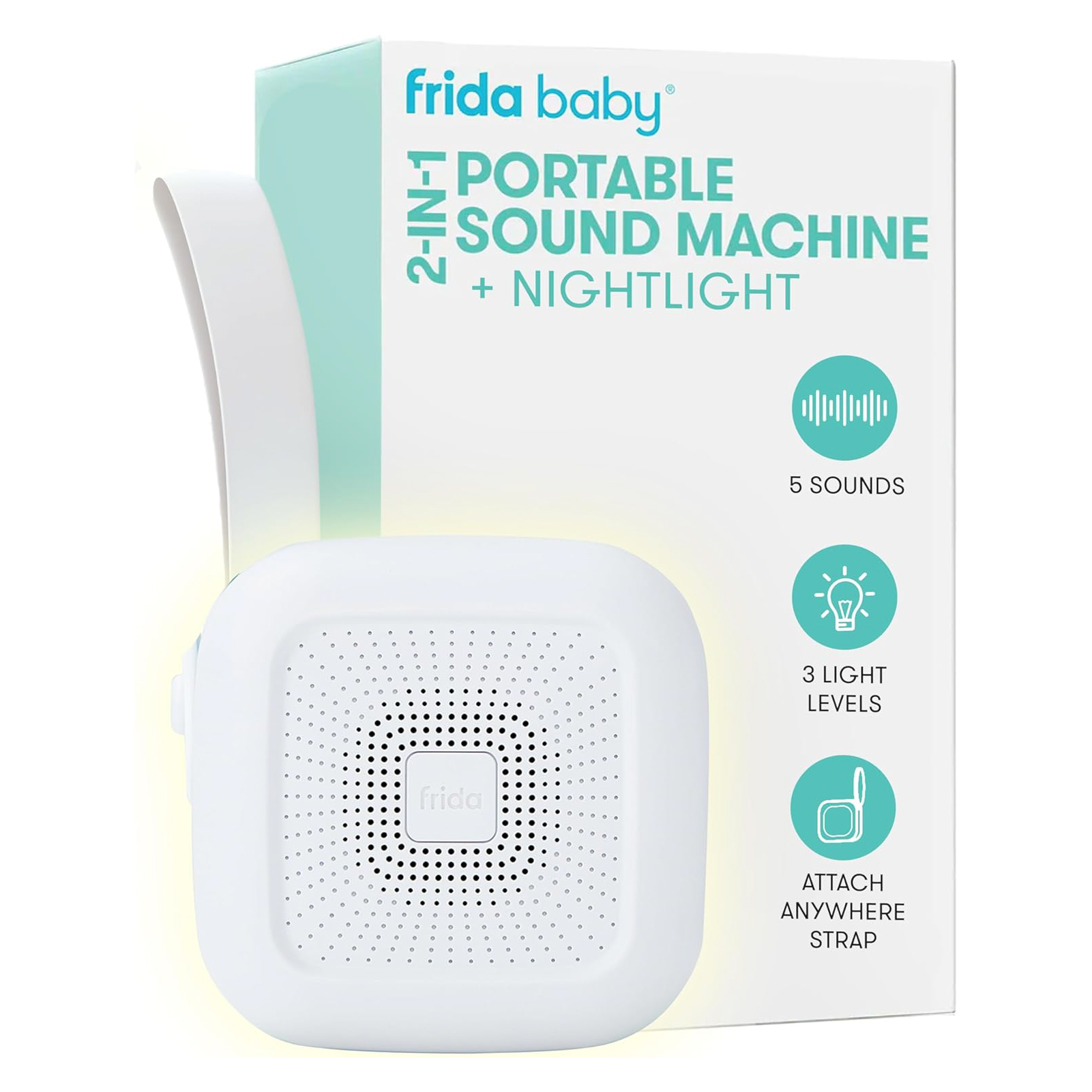 Frida Baby Reproductor Portátil de Sonido 2 en 1