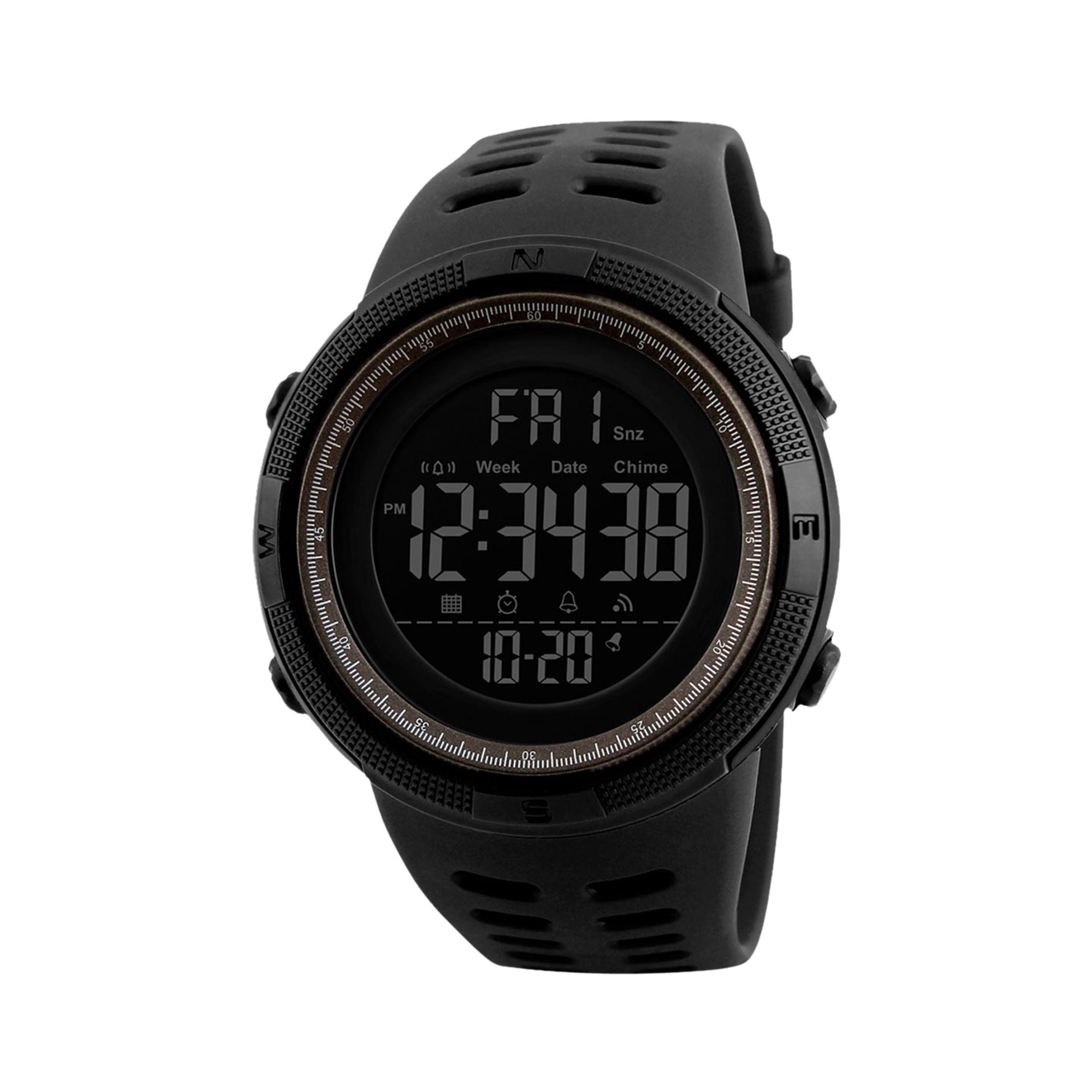Reloj Deportivo Resistente Agua Digital, Alarma, Cronómetro 