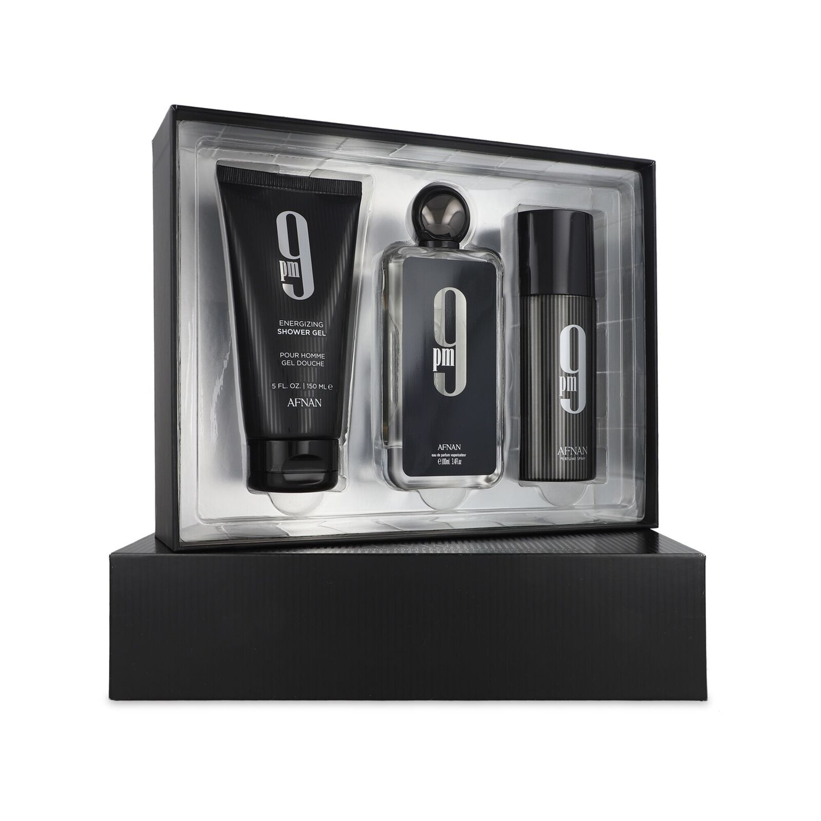 Set Afnan 9PM For Men 3 Piezas