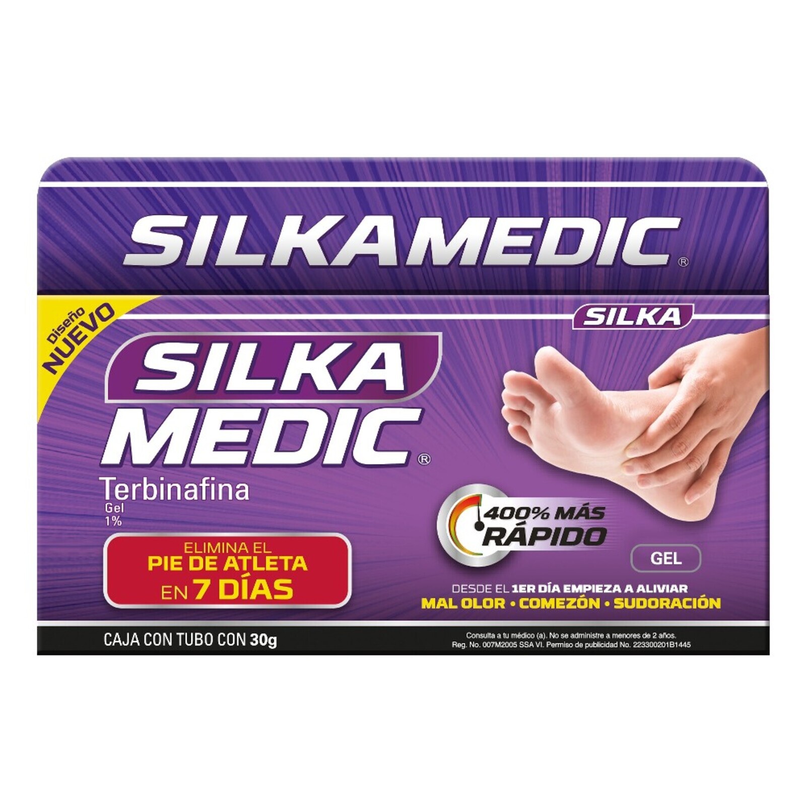 Silkamedic Gel Antimic&oacute;tico Pie de Atleta 30 g