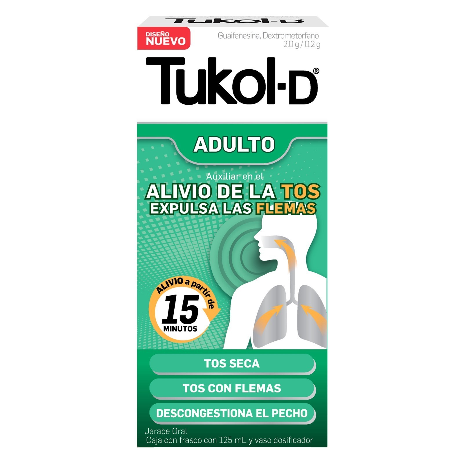 Tukol-d oral ad 125 ml jbe
