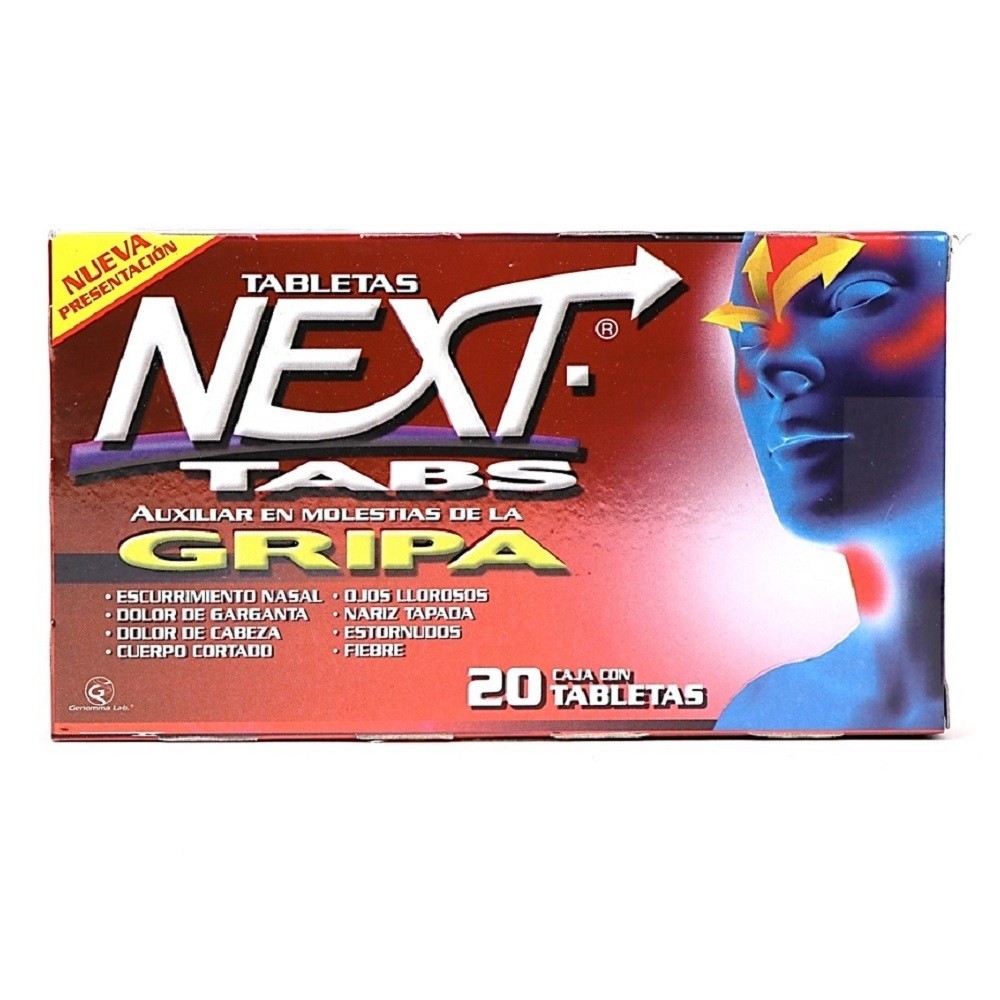 Next Antigripal 20 tabletas