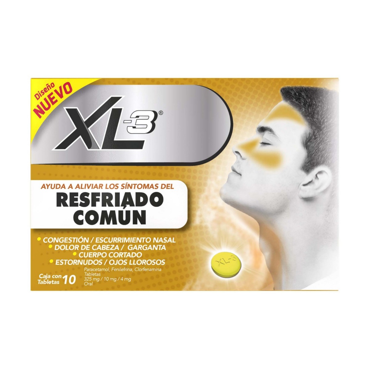 Xl-3 Antigripal 10 tabletas