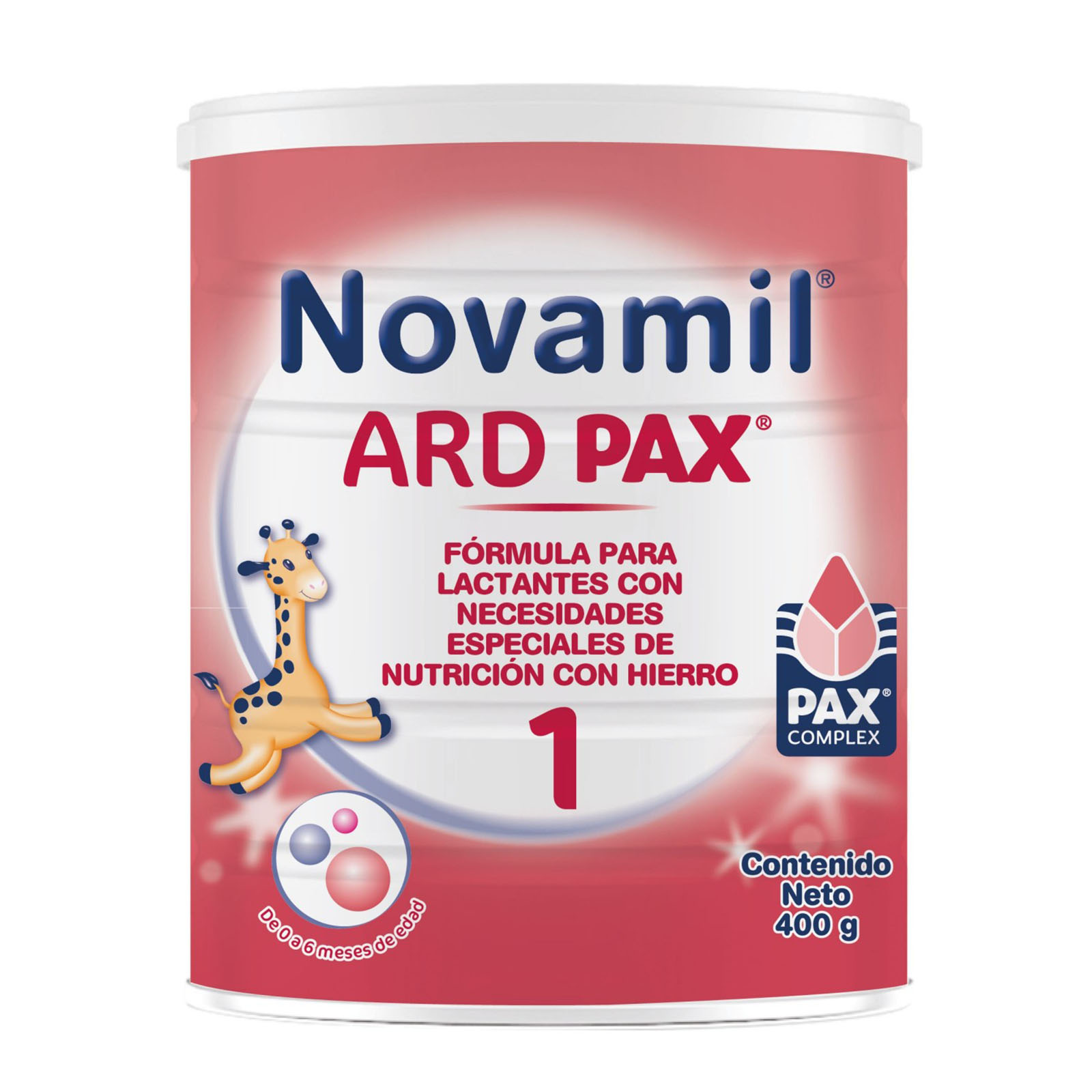 Novamil Ard Pax Etapa 1 Fórmula con Hierro 400 gr