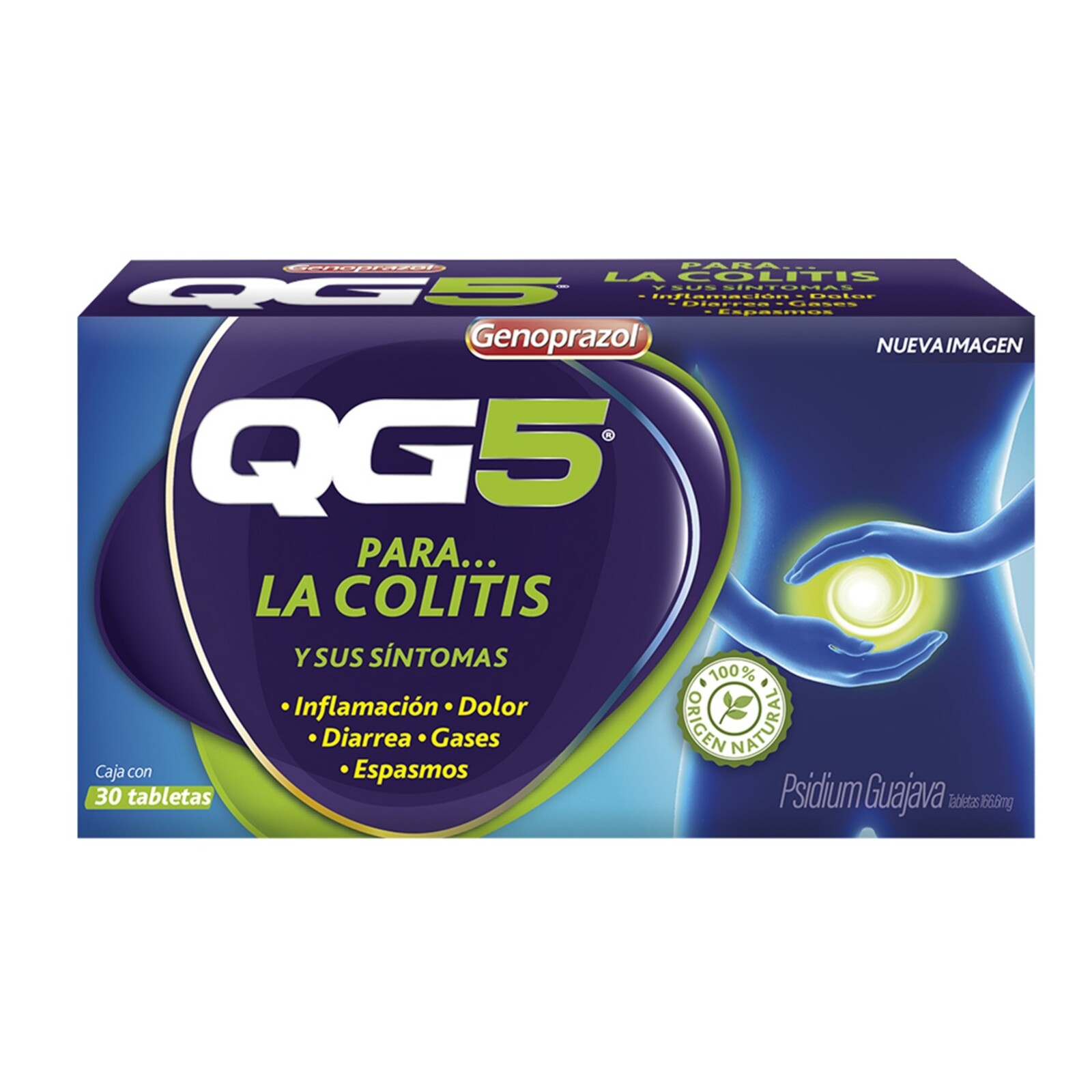 Farmacias del Ahorro | QG5 Alivio para la Colitis 30 Tabs | Tienda en ...