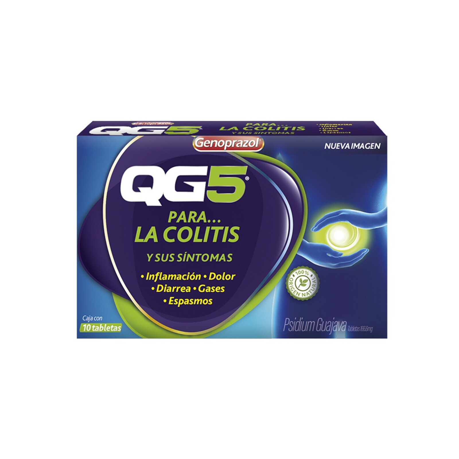 Farmacias del Ahorro | QG5 Alivio para la Colitis 10 Tabs | Tienda en ...