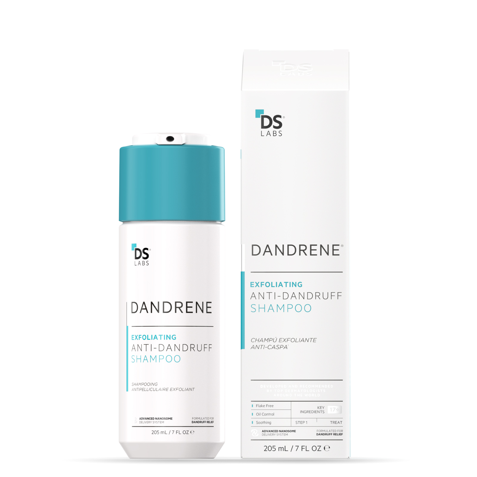 Dandrene Shampoo Exfoliante Anti-Caspa* 205 ml