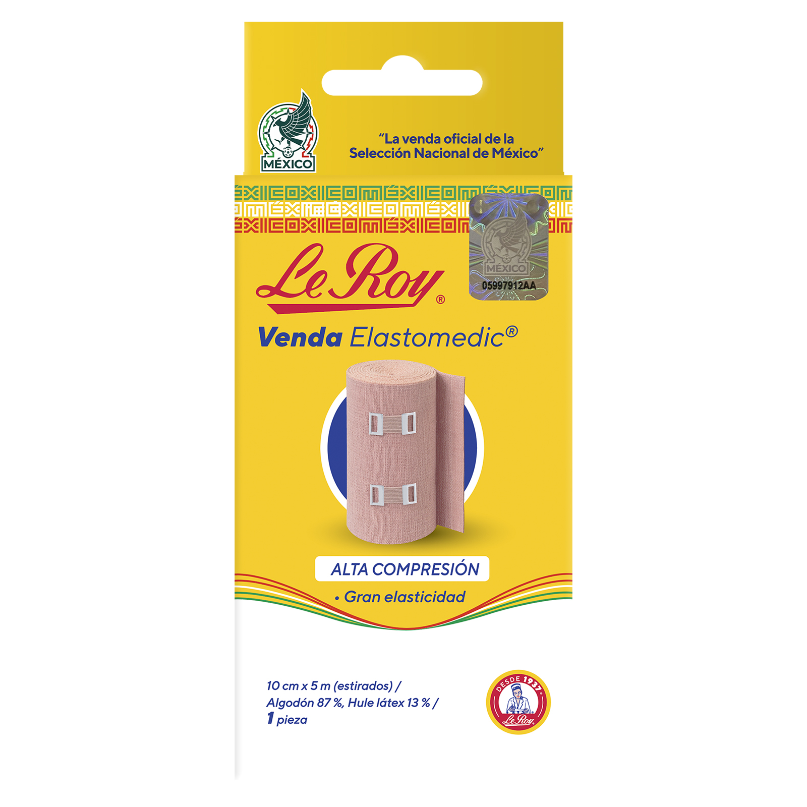 VENDA ELASTOMEDIC LE ROY 10X5 M BSA        3042
