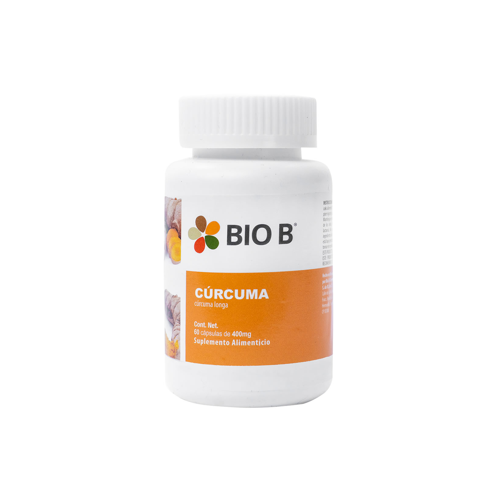 Bio B Curcuma 60 Cápsulas