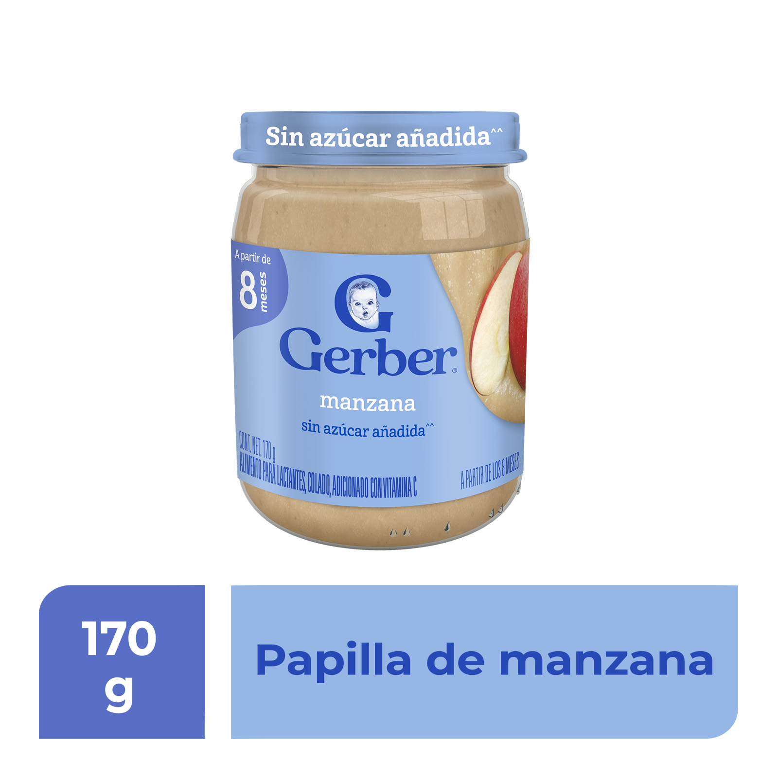 Gerber papilla et 3 manzana 170 g