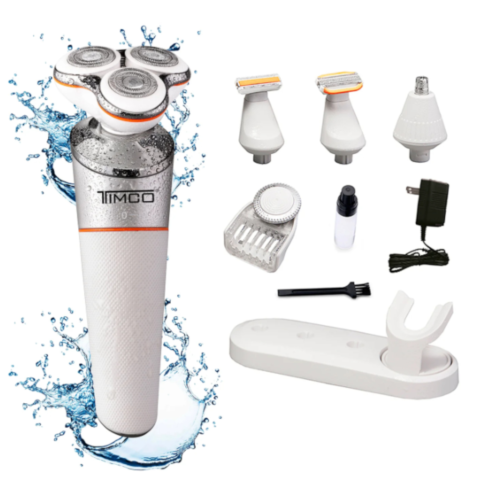 TIMCO Rasuradora El&eacute;ctrica Recargable Trimmer Resistente al Agua