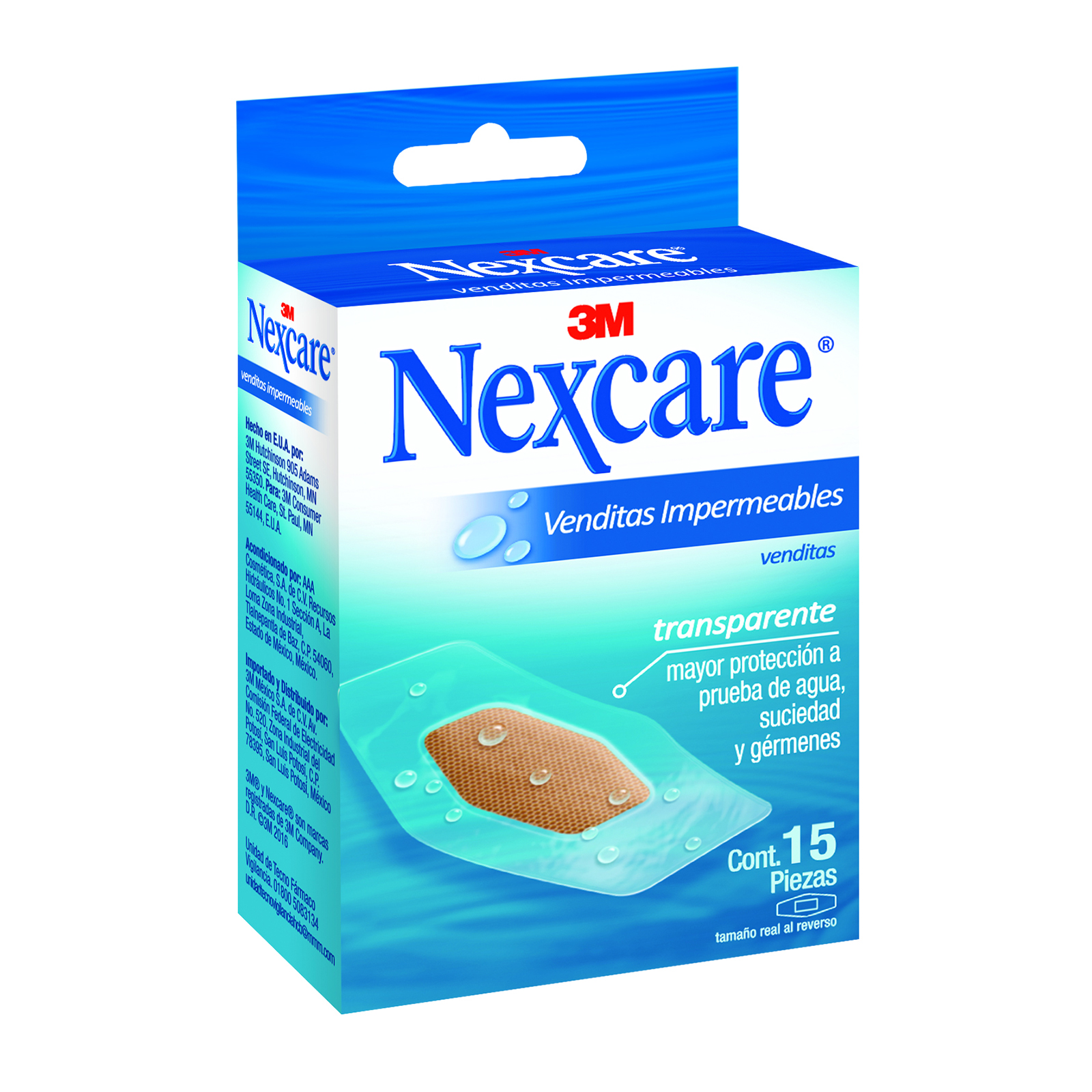 Venditas Impermeables con 15 pz