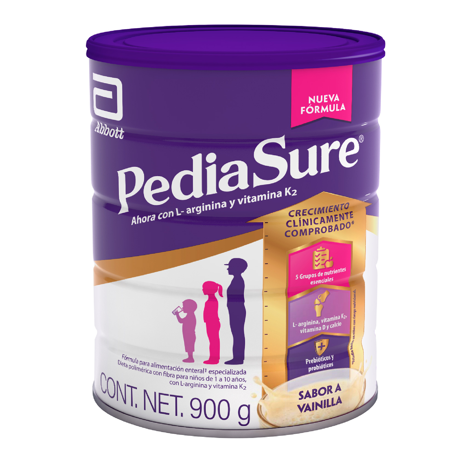 Pediasure plus vainilla lat 900 g pvo