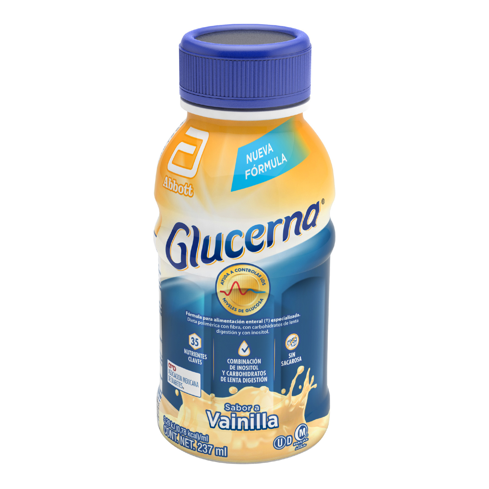 Glucerna sr vainilla 237 ml liq