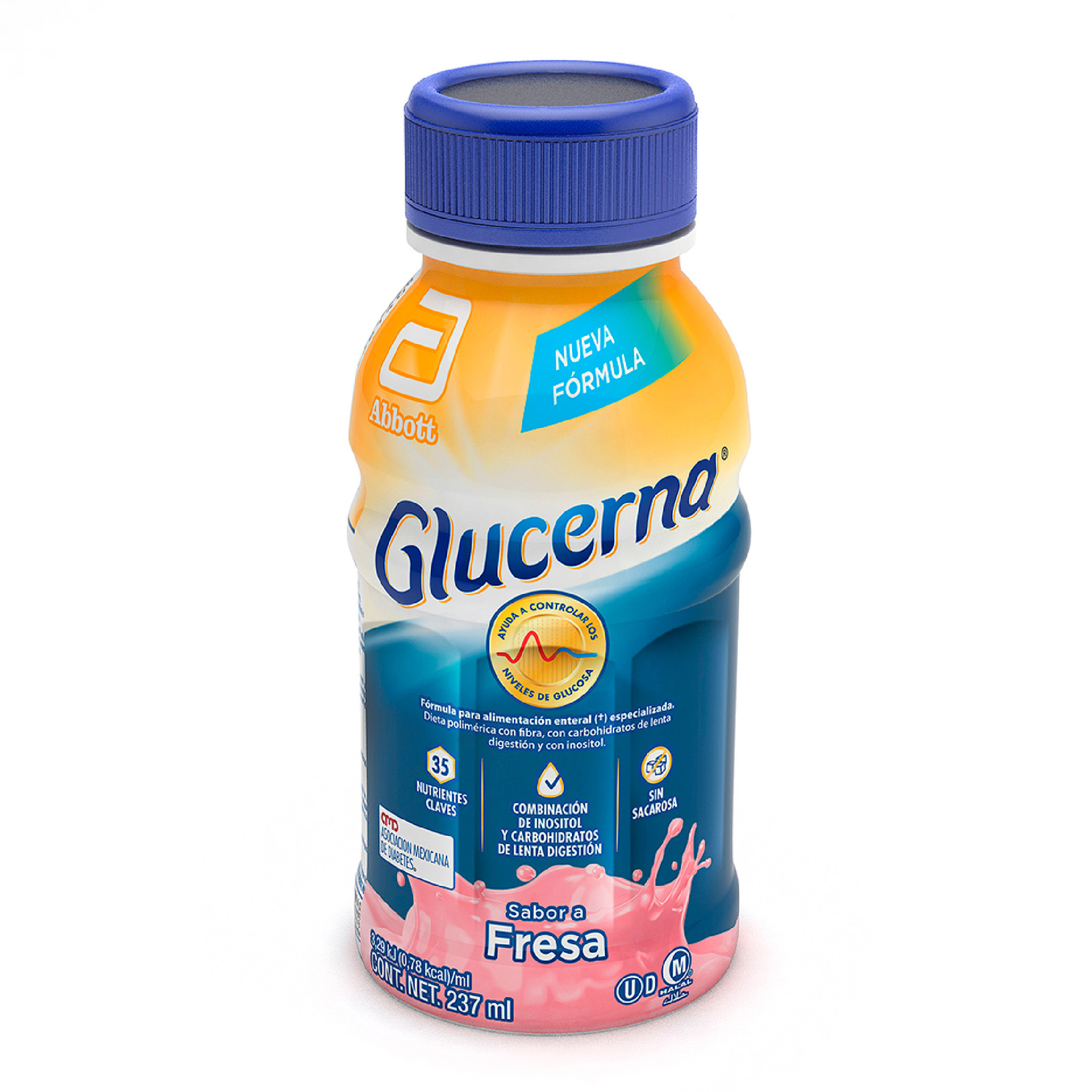 Glucerna fresa 237 ml liq