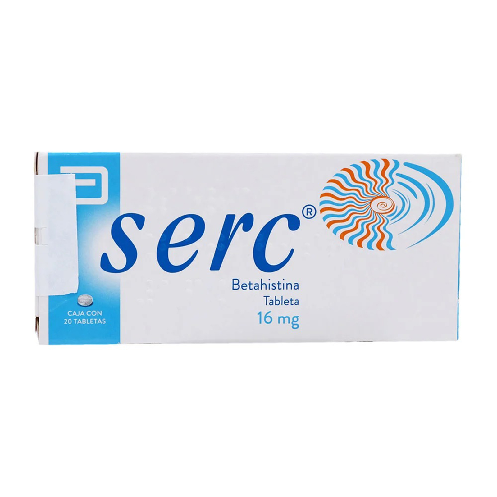 Serc 16 mg Oral 20 tabletas