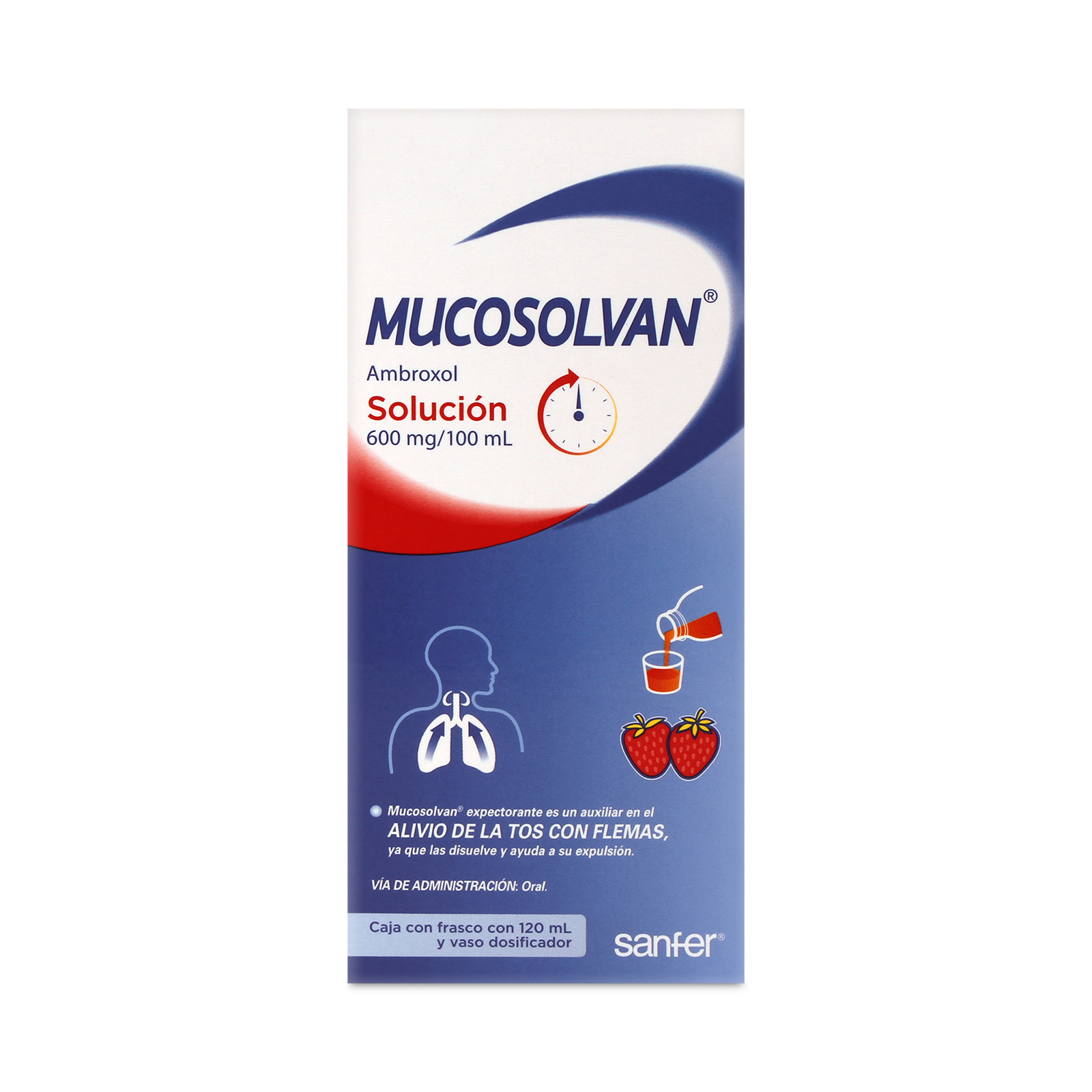 Mucosolvan 600 mg oral 120 ml sol
