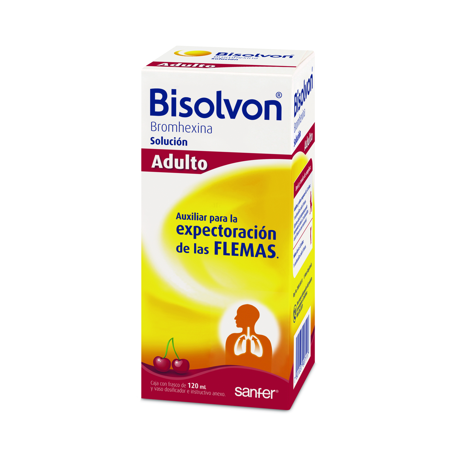 Bisolvon linc 160 mg oral adulto  120 ml