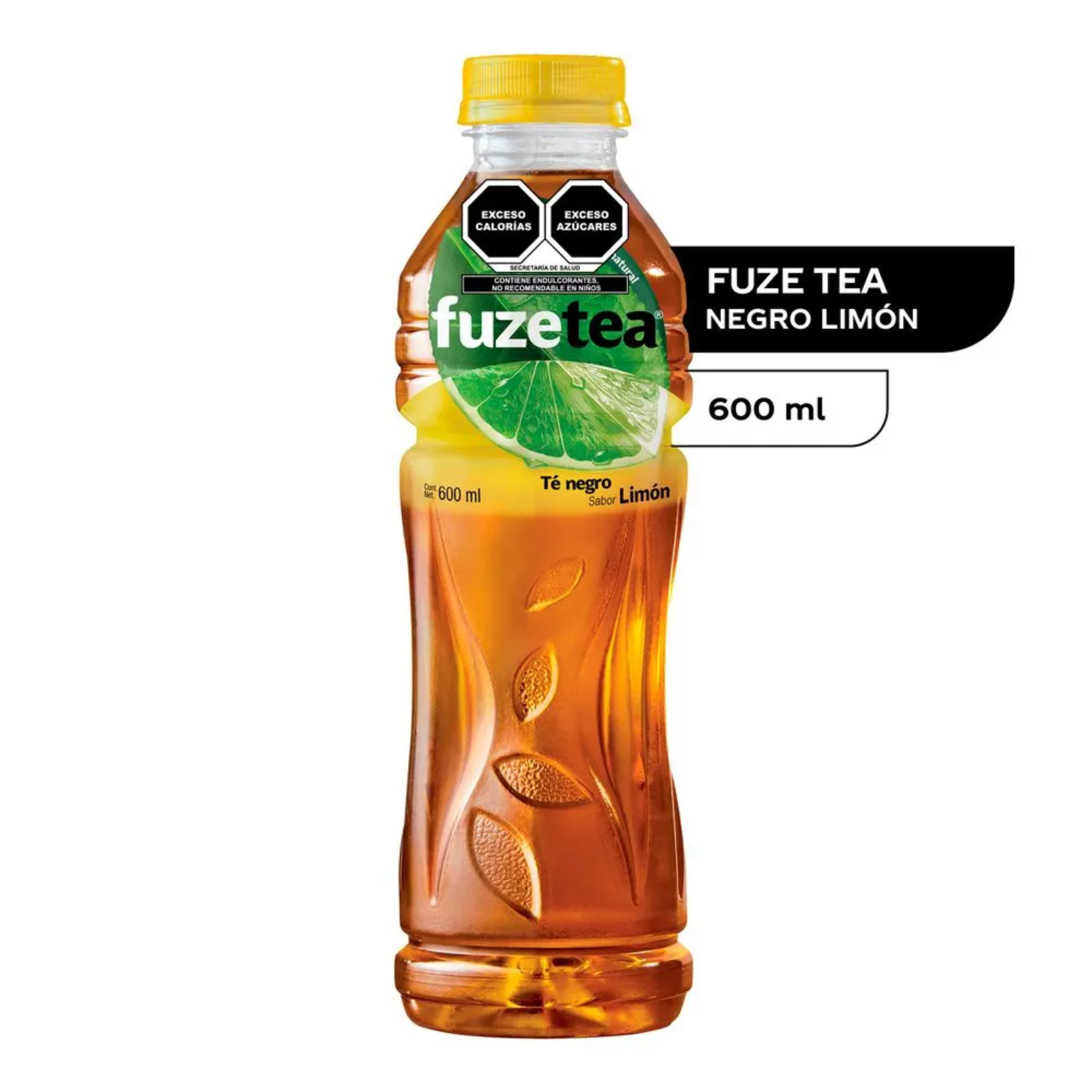 Farmacias del Ahorro | Fuze Tea Negro Limón 600 ml | Tienda en línea a ...