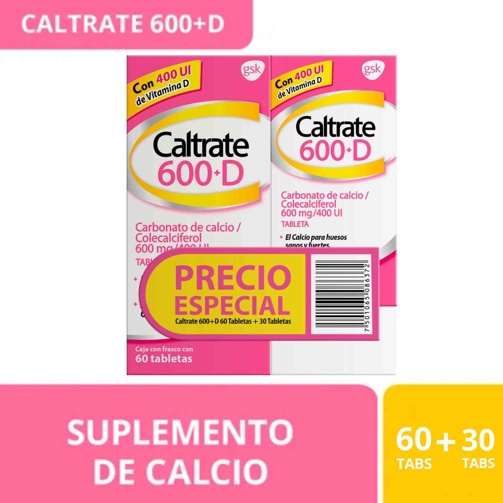 Caltrate D 60+30 Tabs Duopack