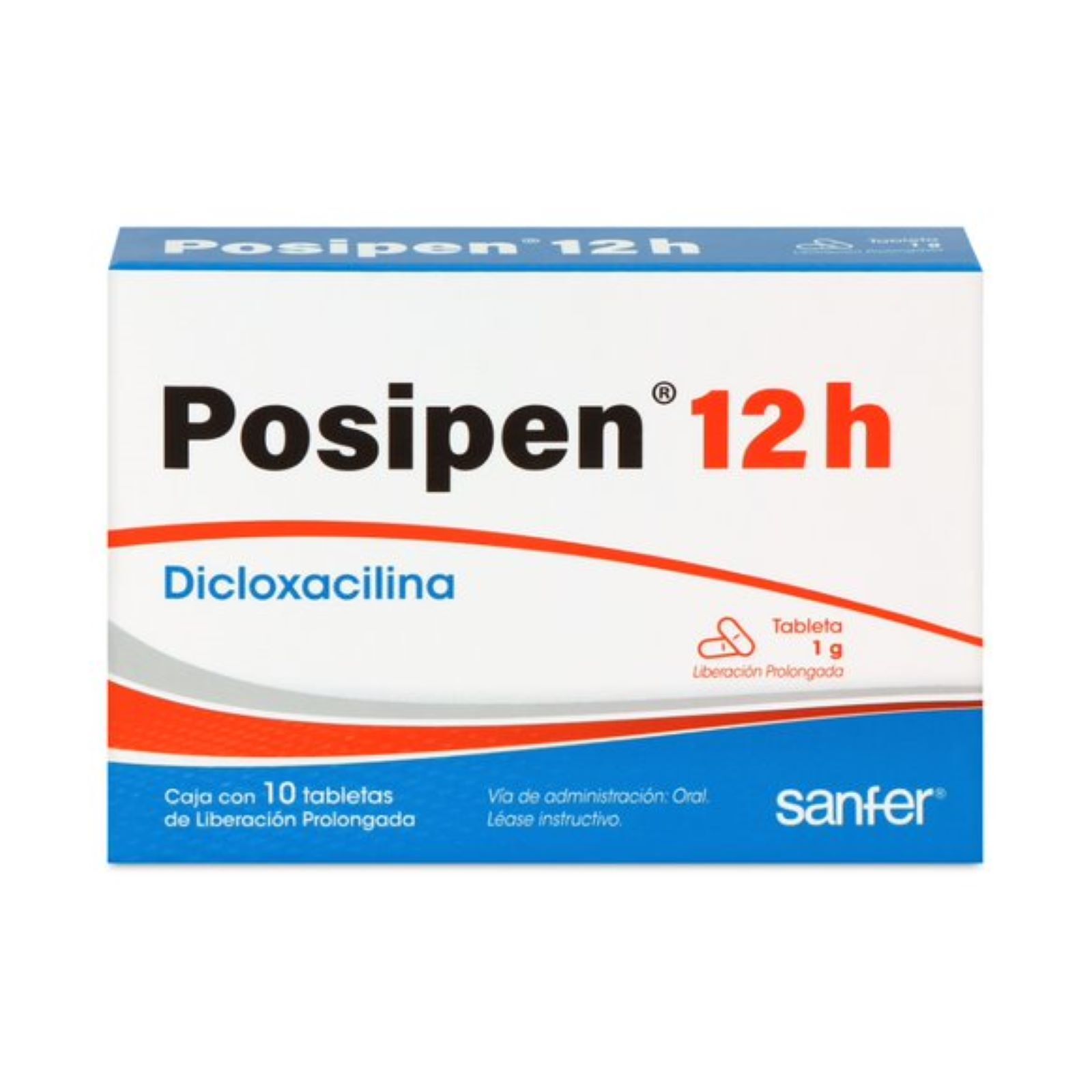 POSIPEN 12H 1 G ORAL 10 TAB      1171