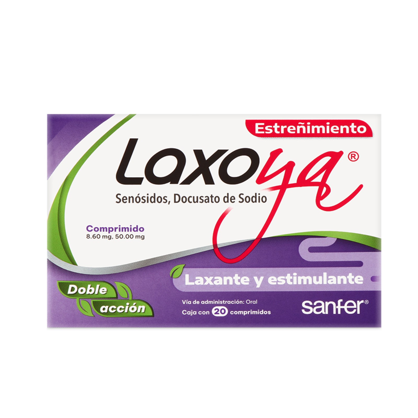 Laxoya Oral 20 Comprimidos