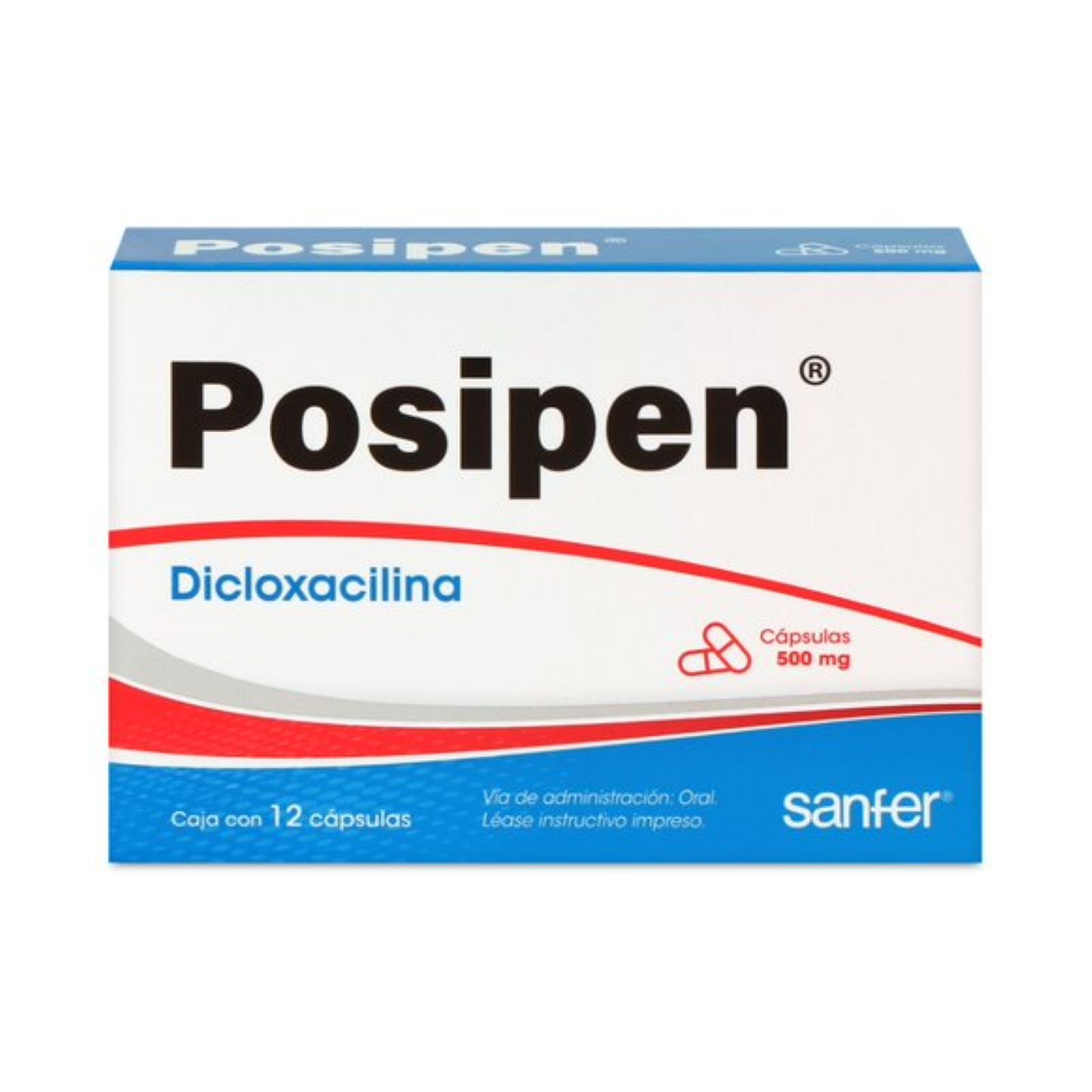 POSIPEN 500 MG ORAL 12 CAP      4810