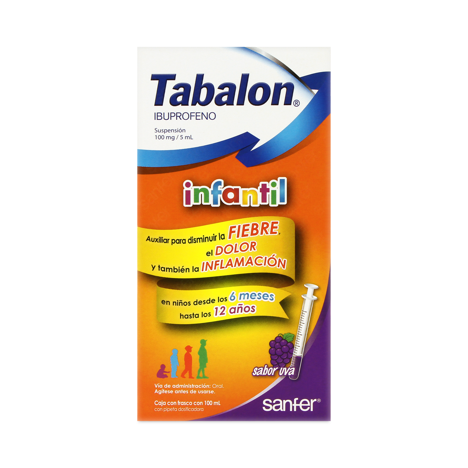 Tabalon Suspensión Infantil Uva 100 ml