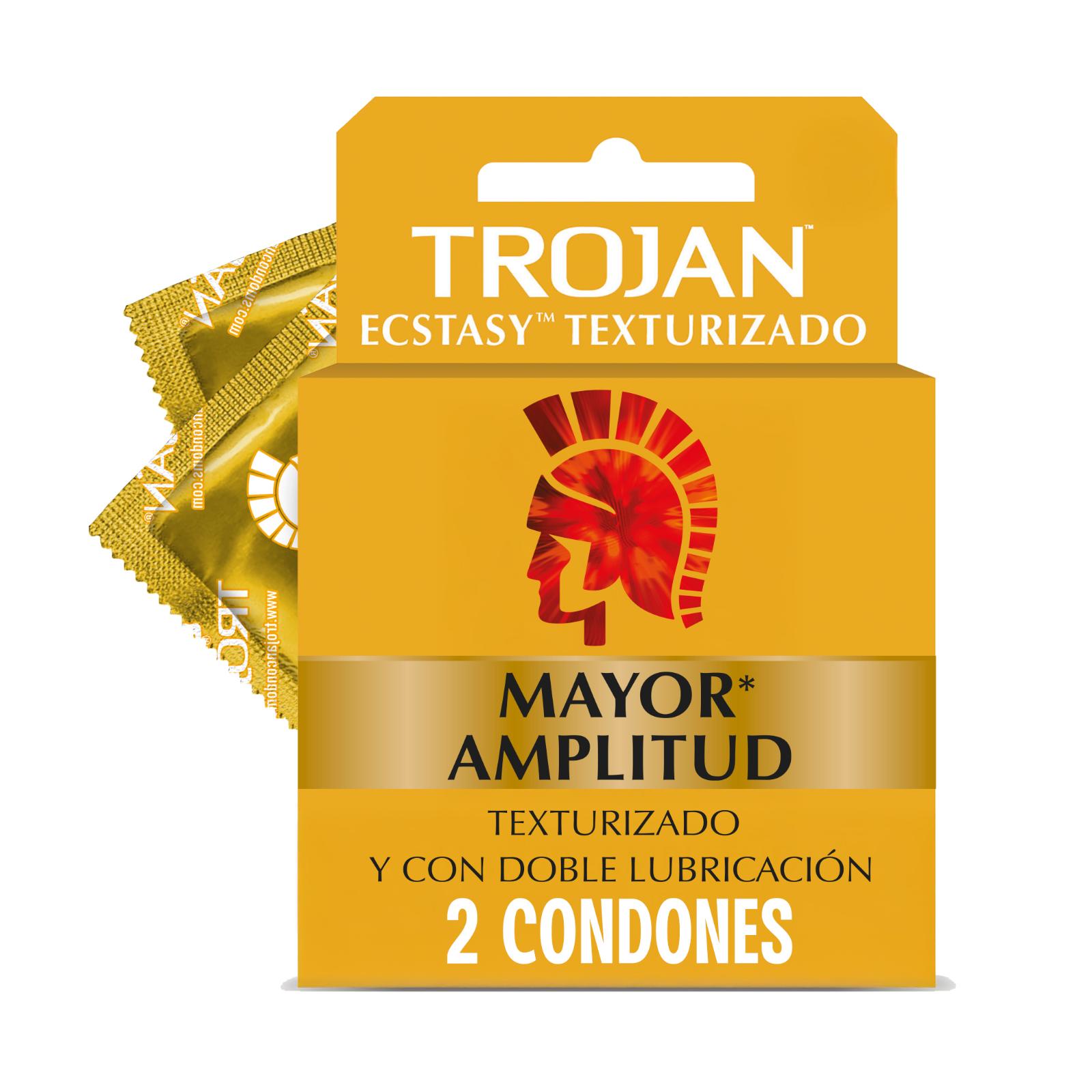 Preserv trojan texturizado ectasys 2 cart