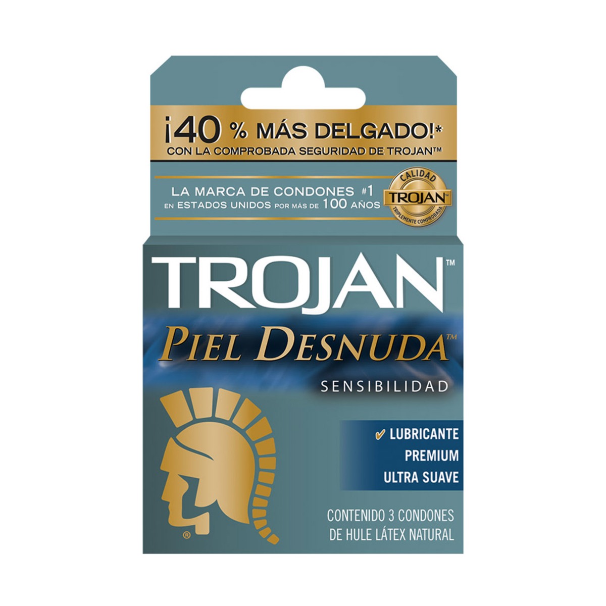 Preserv trojan piel desnuda 3 cart