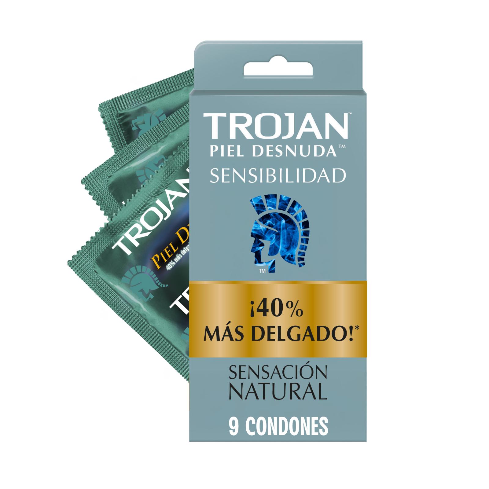 Preserv trojan piel desnuda 9 cart