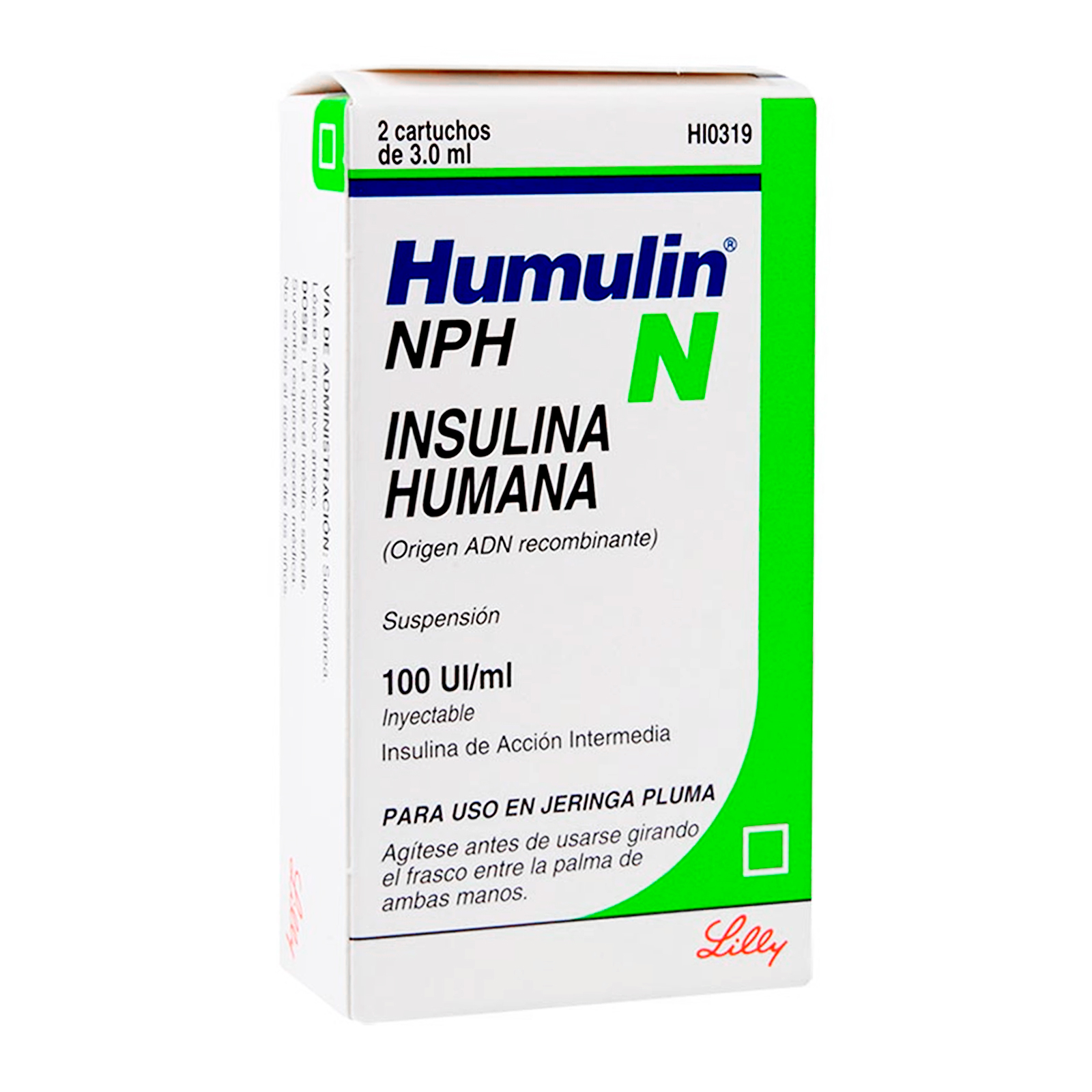 Farmacias del Ahorro | Humulin N Nph 100 U.I 2X3Ml Cart | Tienda en ...