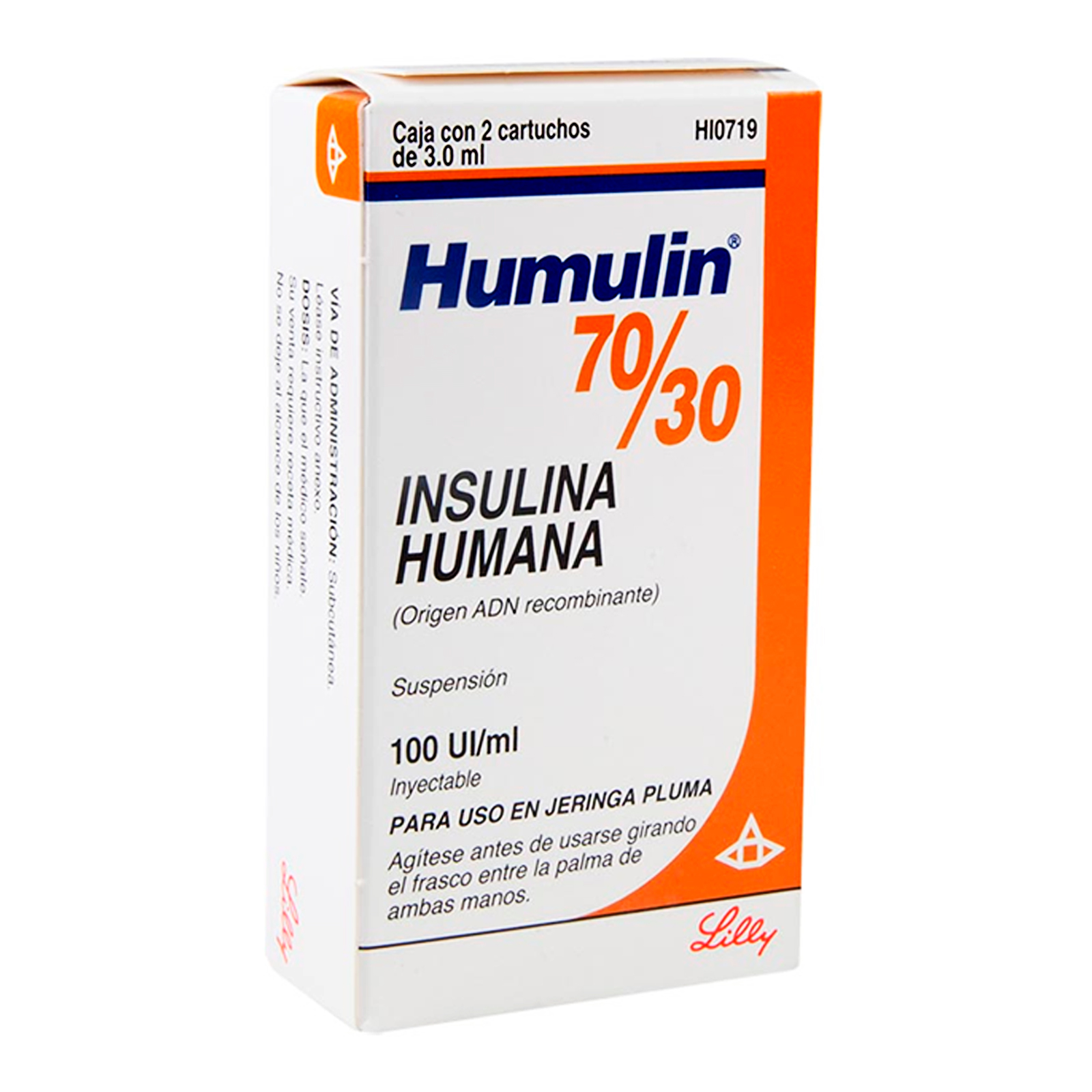 Farmacias del Ahorro | Humulin 70/30 100 U.I 2X3Ml Cart | Tienda en ...