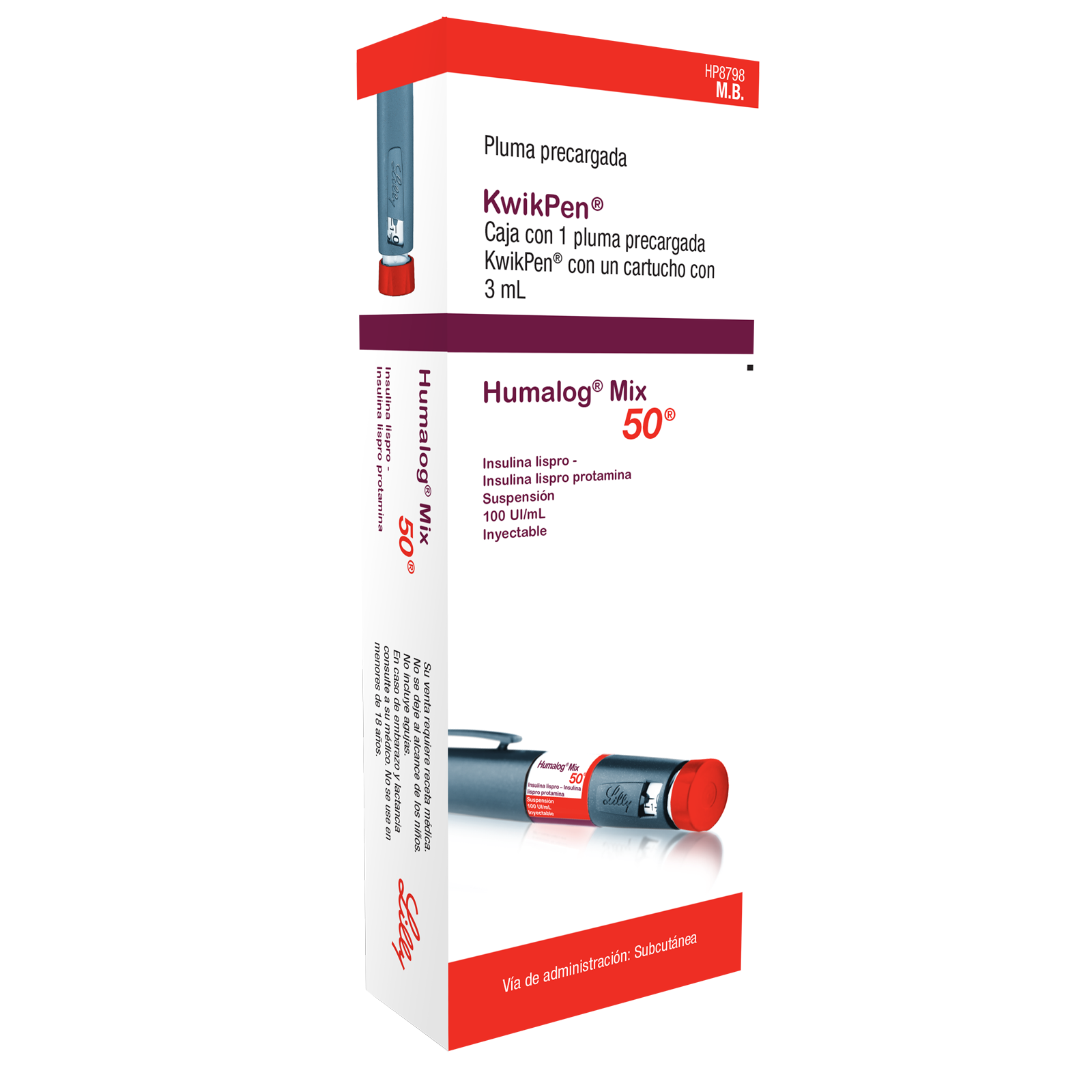 Farmacias del Ahorro | Humalog. Mix-50 Kwikpen 100 U.I 3 Ml. Cart ...