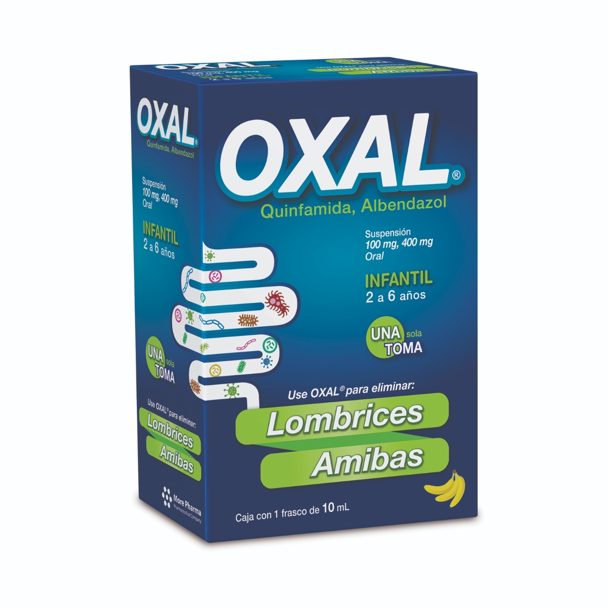 Oxal Suspensión 400/100 mg Infantil 10 ml