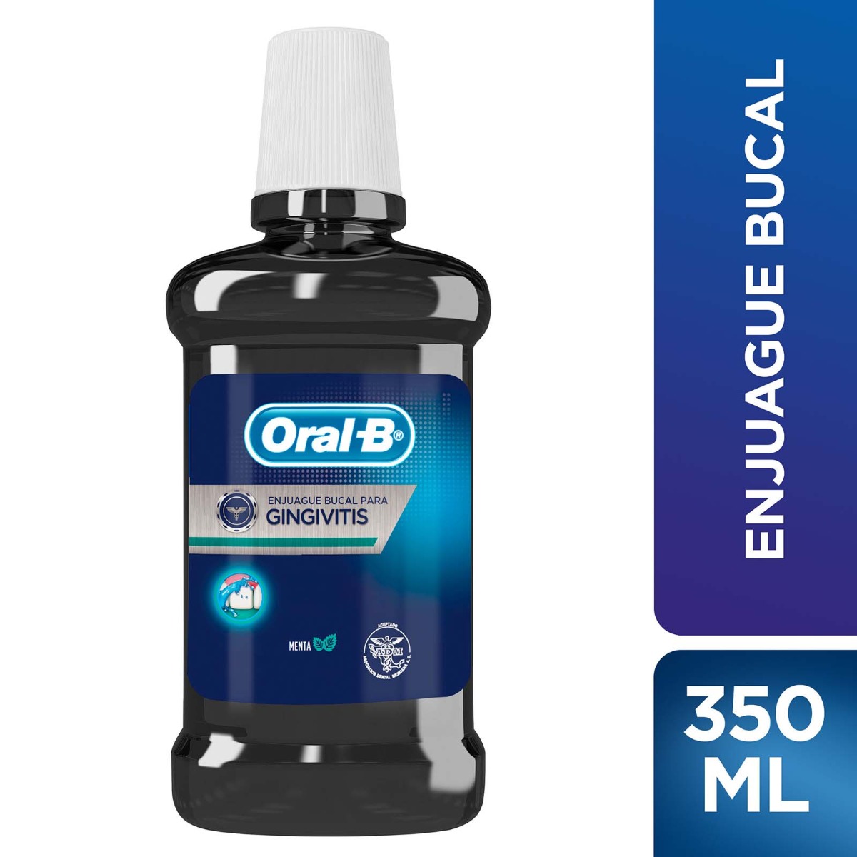 Enjuague bucal oral-b ging 350 ml  botella