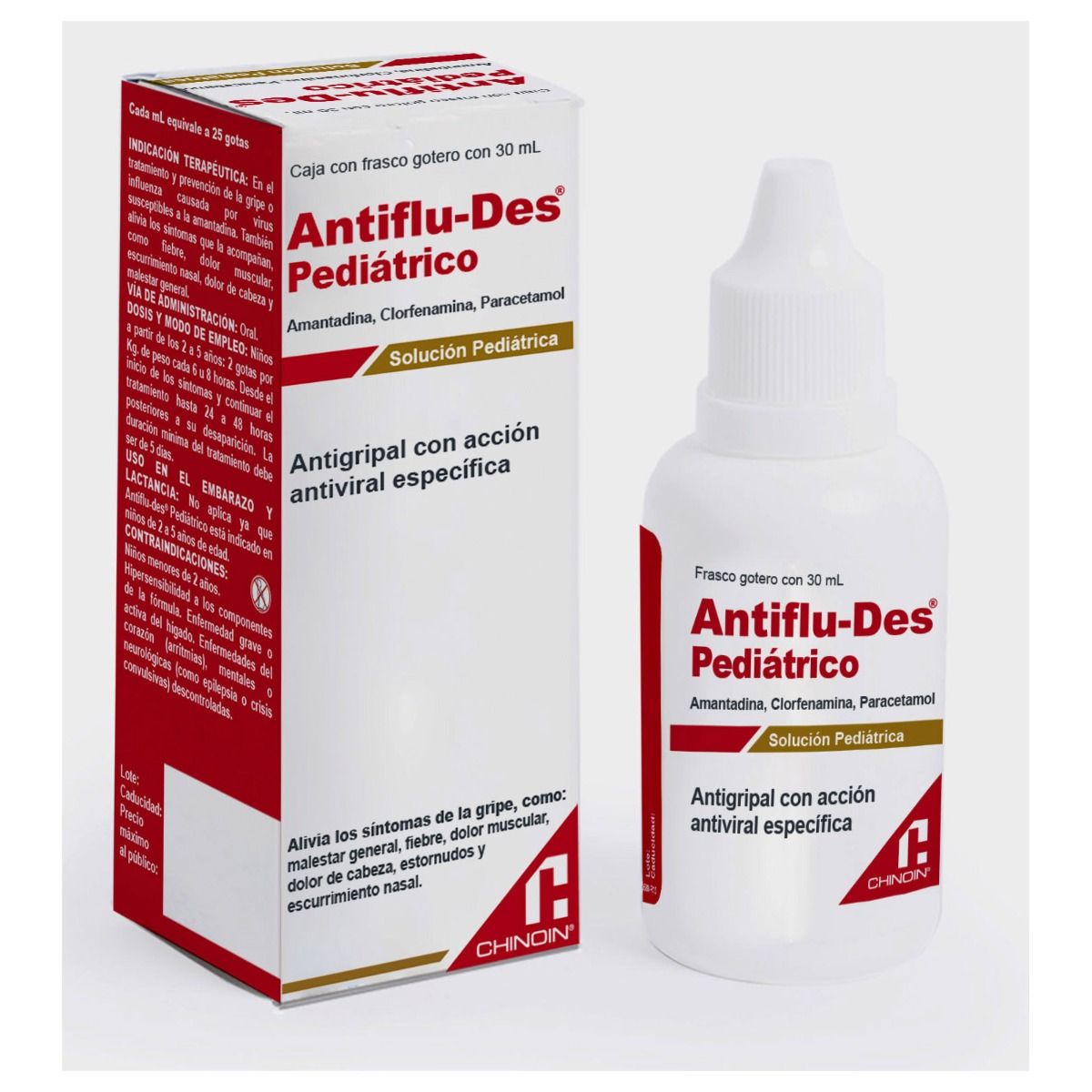 Antiflu-des oral ped 30 ml solucion